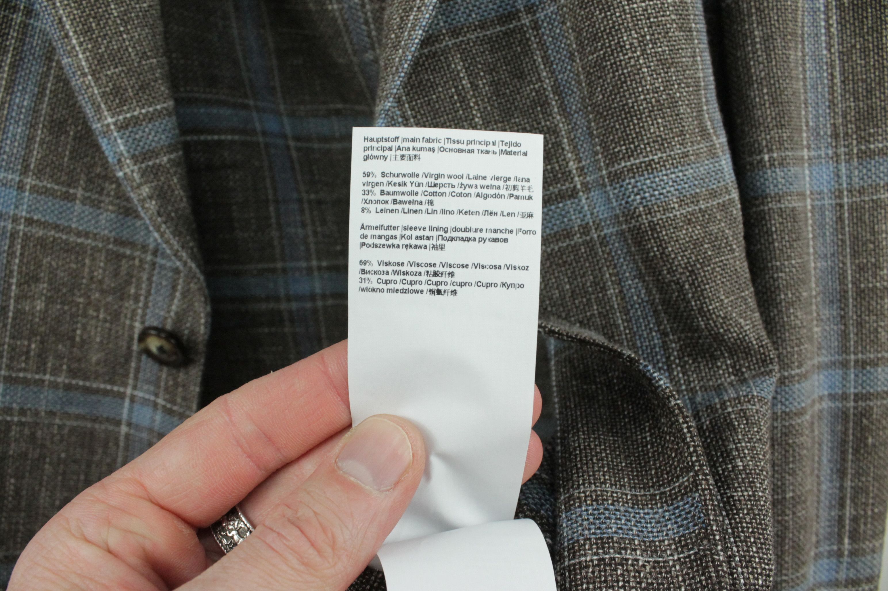 Windsor Smith Windsor Knitted Wool Linen Sport Coat Check Blazer jacket Size US L / EU 52-54 / 3 - 11 Thumbnail