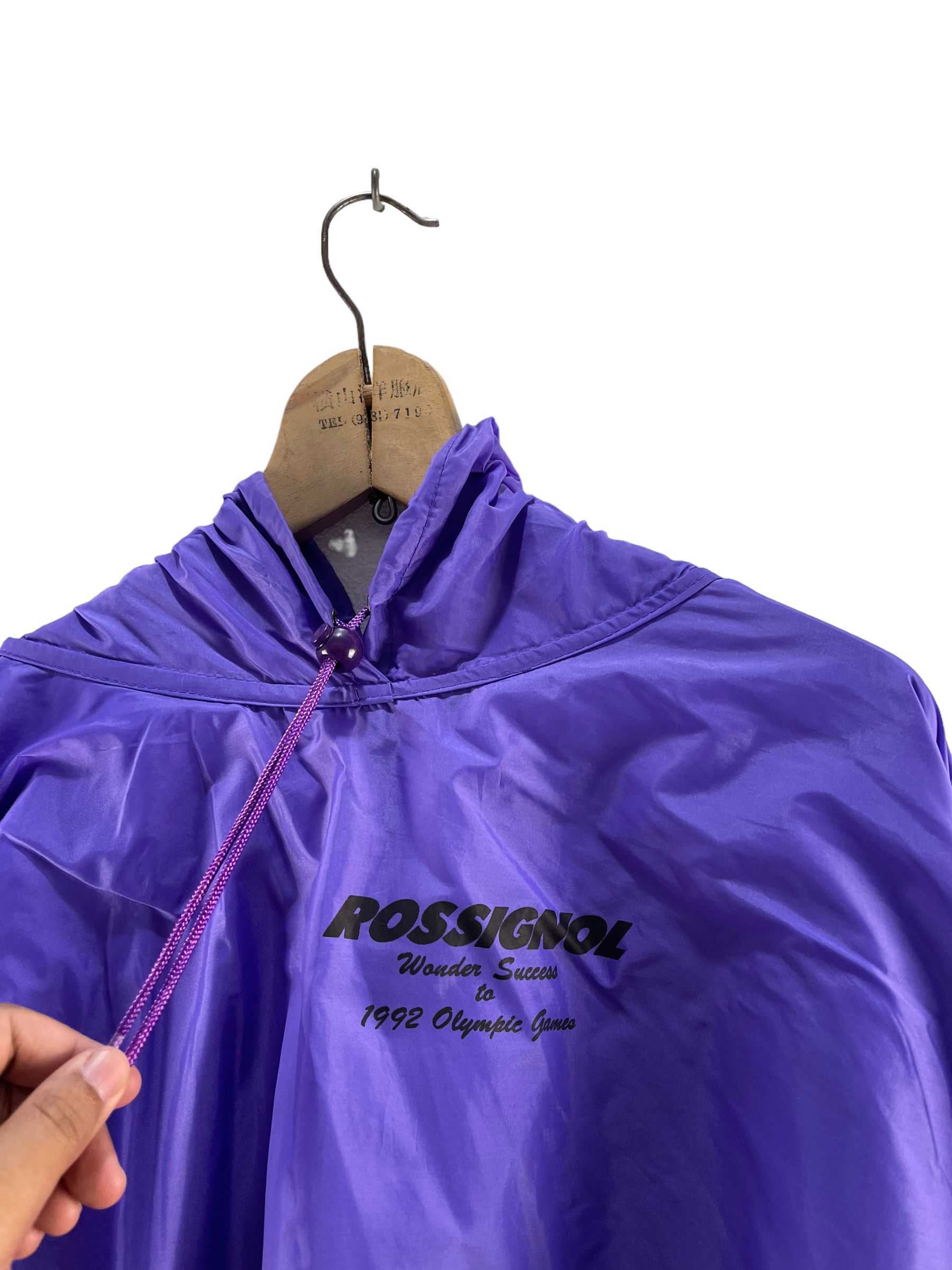 Japanese Brand Vintage Albertville France Rossignol Raincoat Jacket Size US XL / EU 56 / 4 - 7 Thumbnail