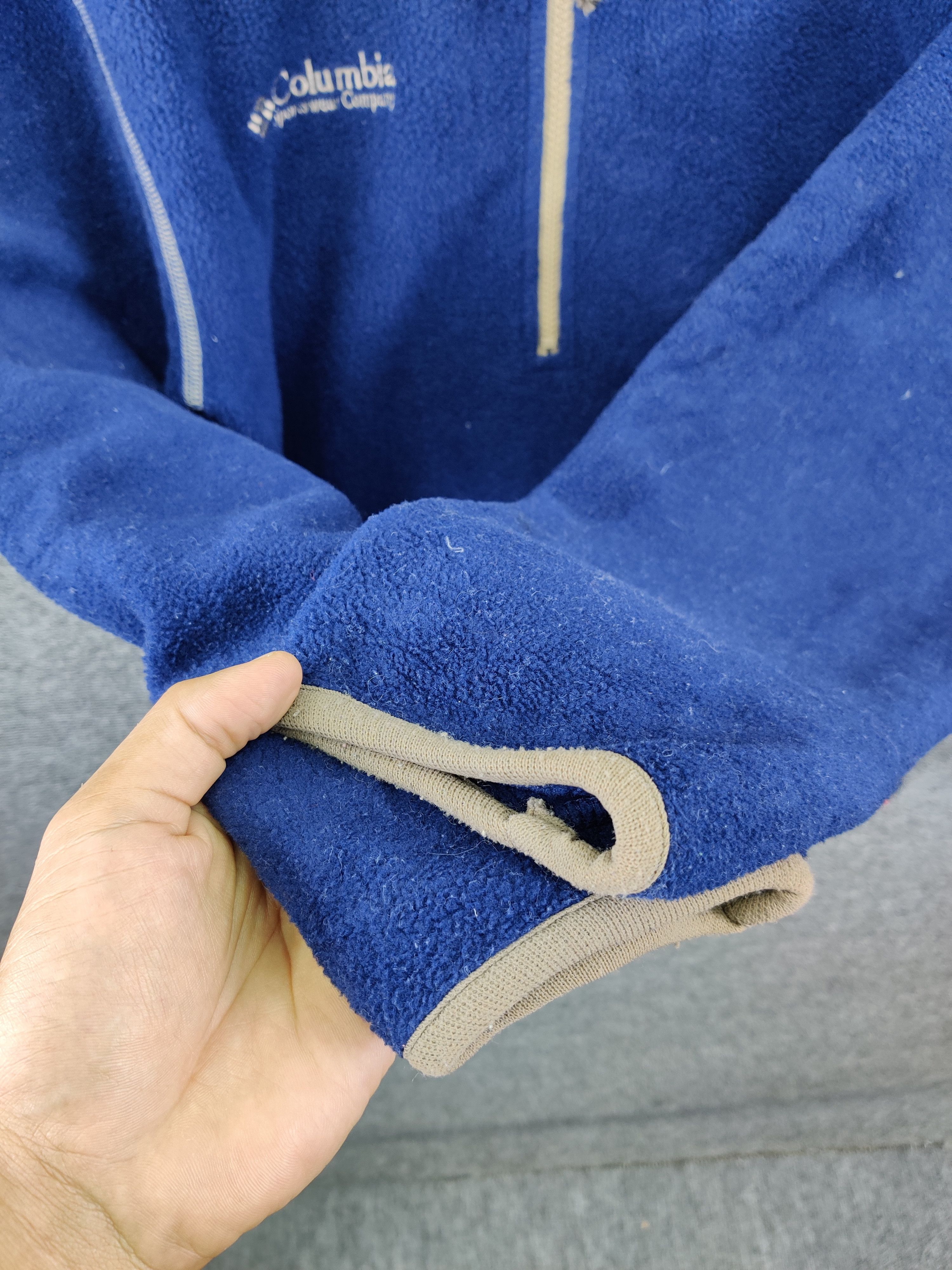 Columbia Vintage Columbia Fleece Half Zipper Jacket Size US XXS / EU 40 - 8 Thumbnail
