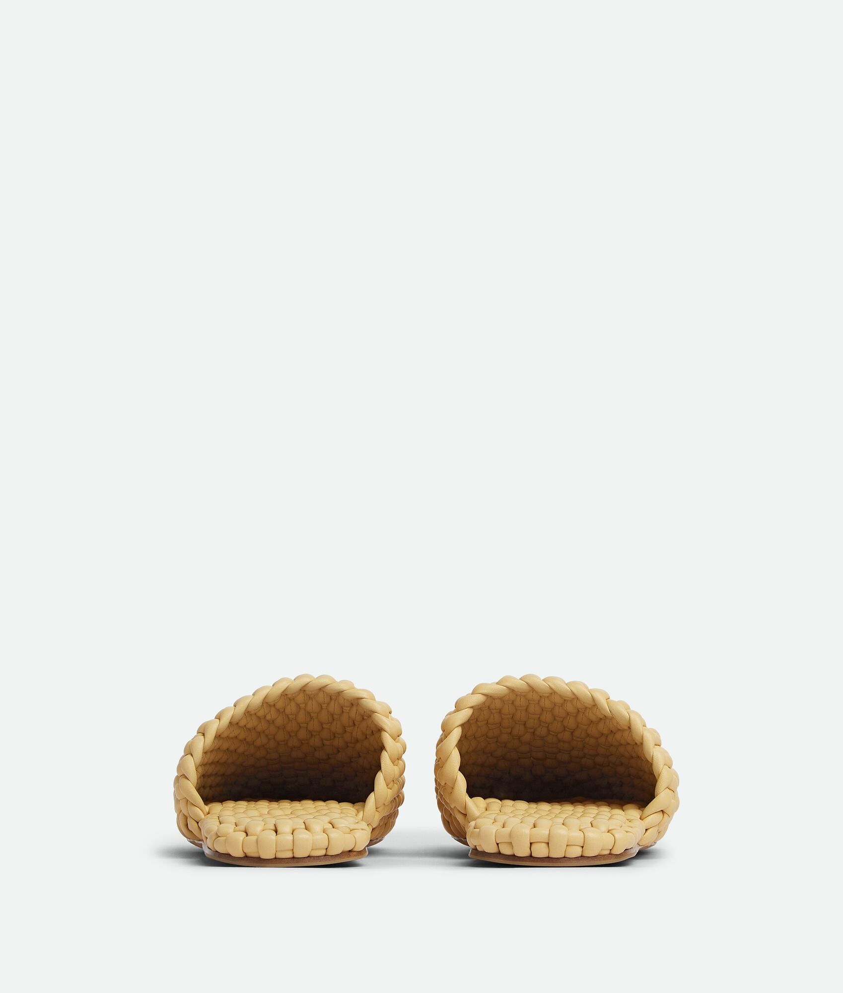Bottega Veneta o1bcso1str0725 Squid Slippers in Beige Size US 7 / EU 40 - 3 Thumbnail