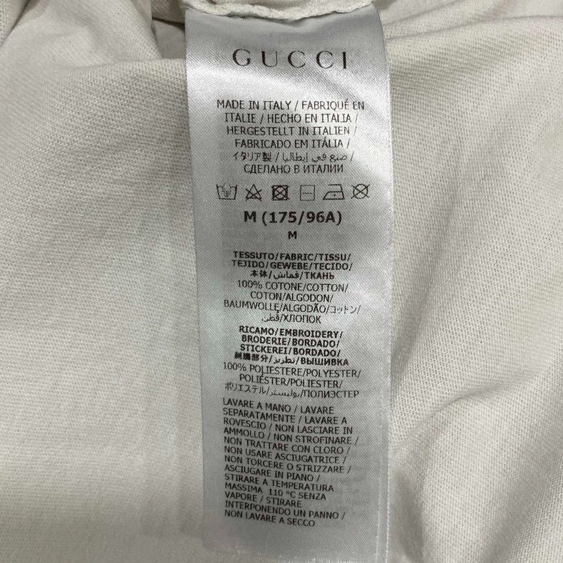 Gucci Gucci New embroidered logo short sleeves Size US M / EU 48-50 / 2 - 5 Thumbnail