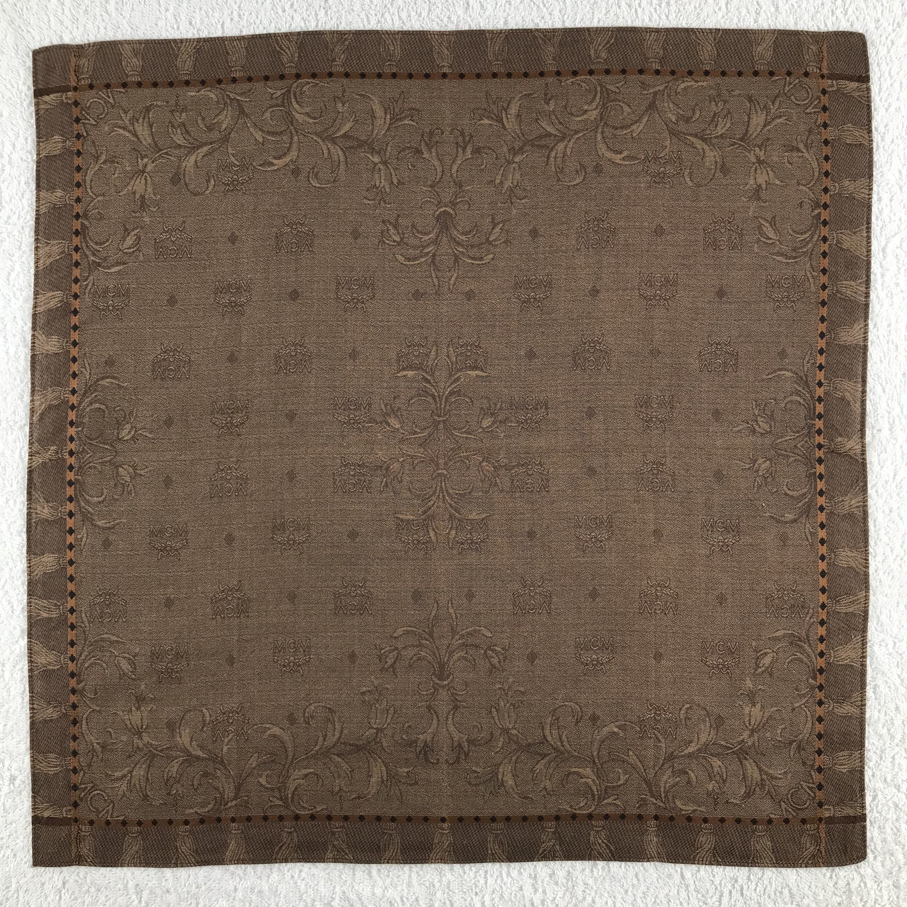 MCM × Vintage MCM Bandana / Handkerchief / Neckerchief - S100 Size ONE SIZE - 1 Thumbnail