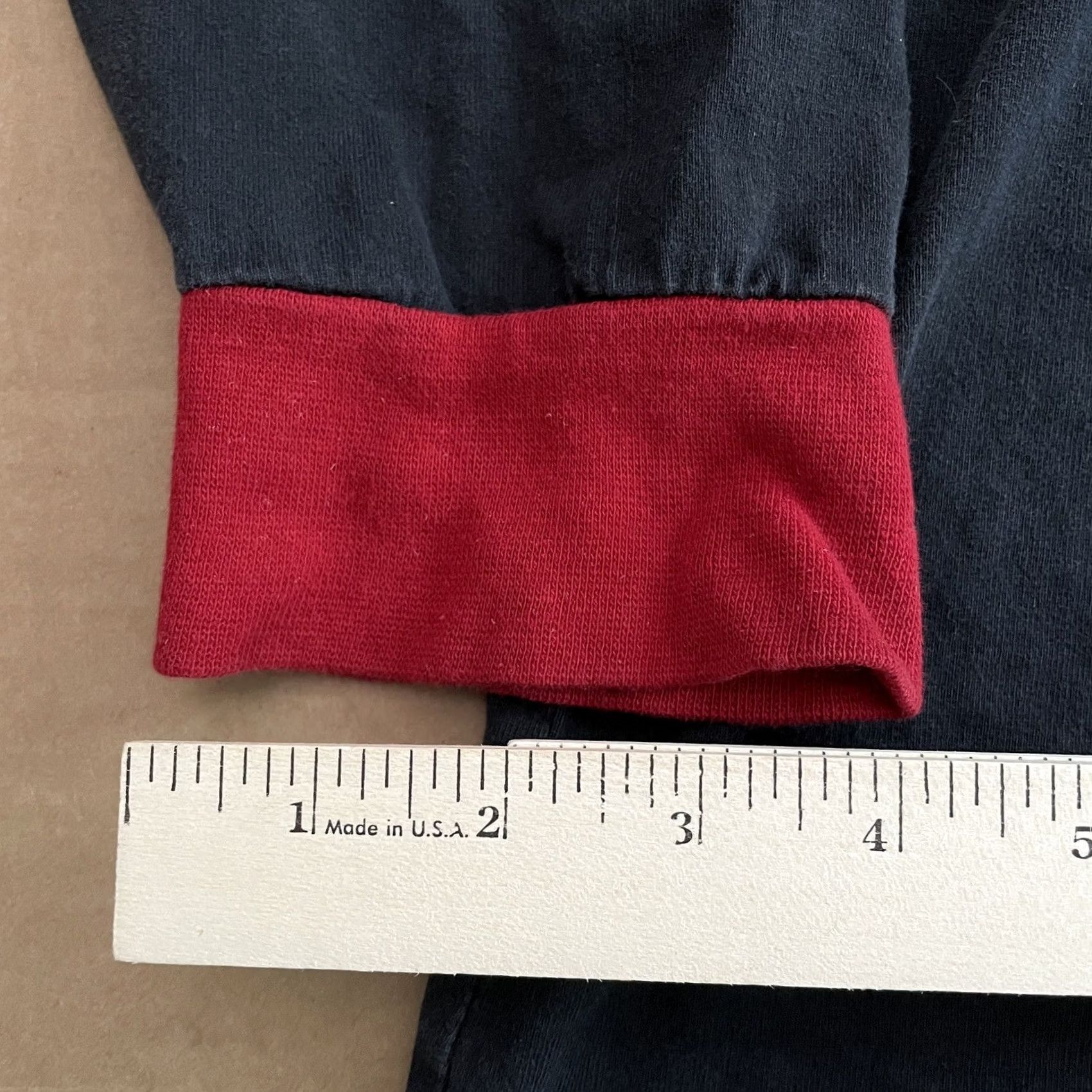 Akademiks VINTAGE Akademiks Shirt XL Adult Blue Red Spell Out Long Sleeve 90s Mens Size US XL / EU 56 / 4 - 5 Thumbnail