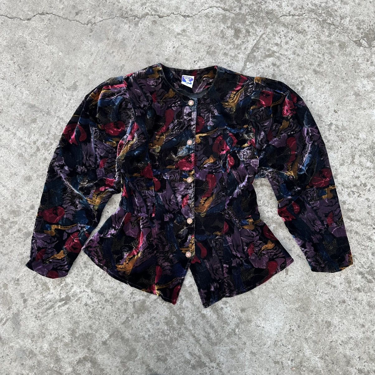 Japanese Brand Vintage Yessica Women’s Blazer Jacket Y2K 00s USA Size XS / US 0-2 / IT 36-38 - 6 Thumbnail