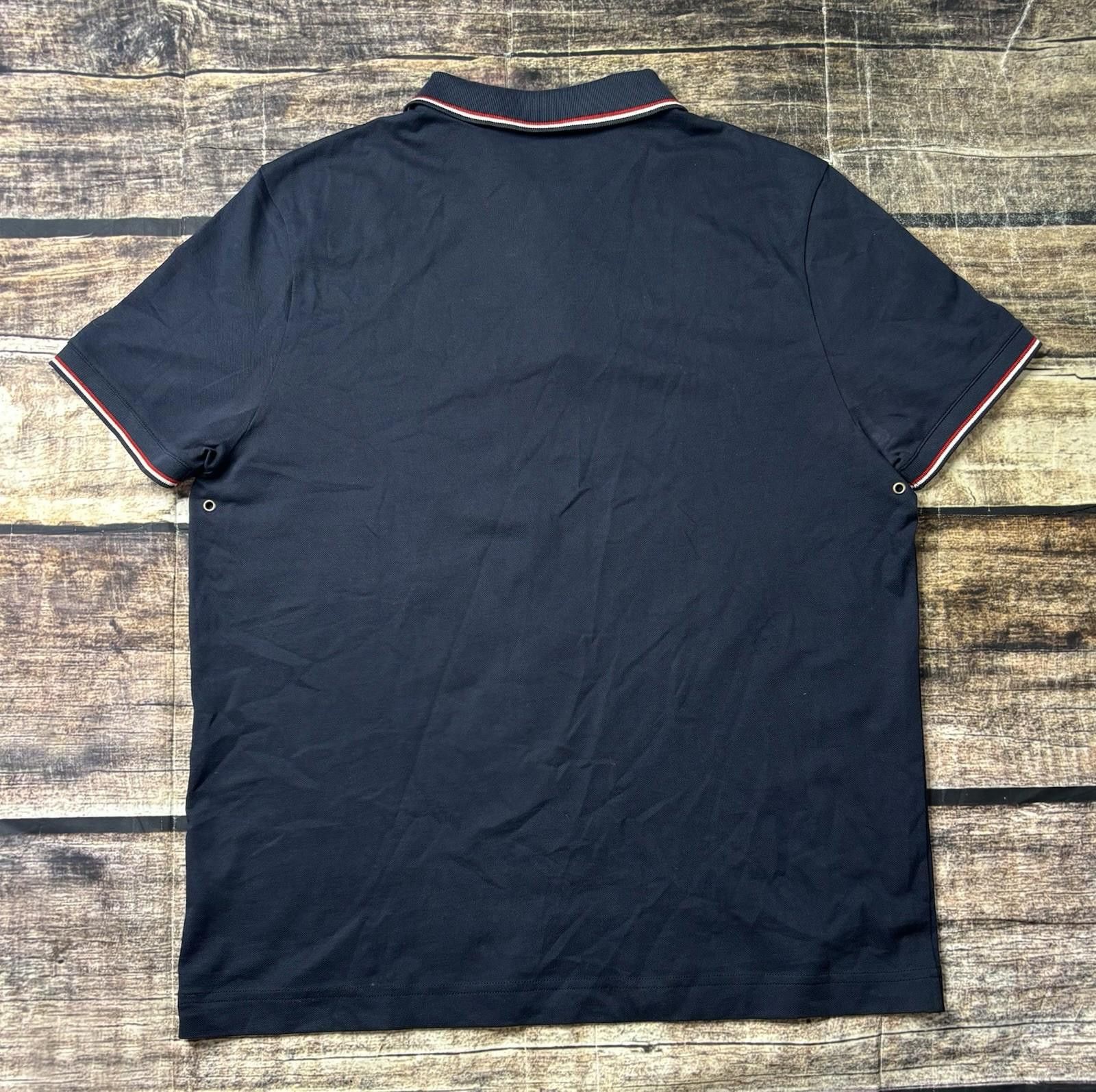 Theory Theory Polo Shirt Women's XL Navy Short Sleeve Top Cotton Size XL / US 12-14 / IT 48-50 - 3 Thumbnail