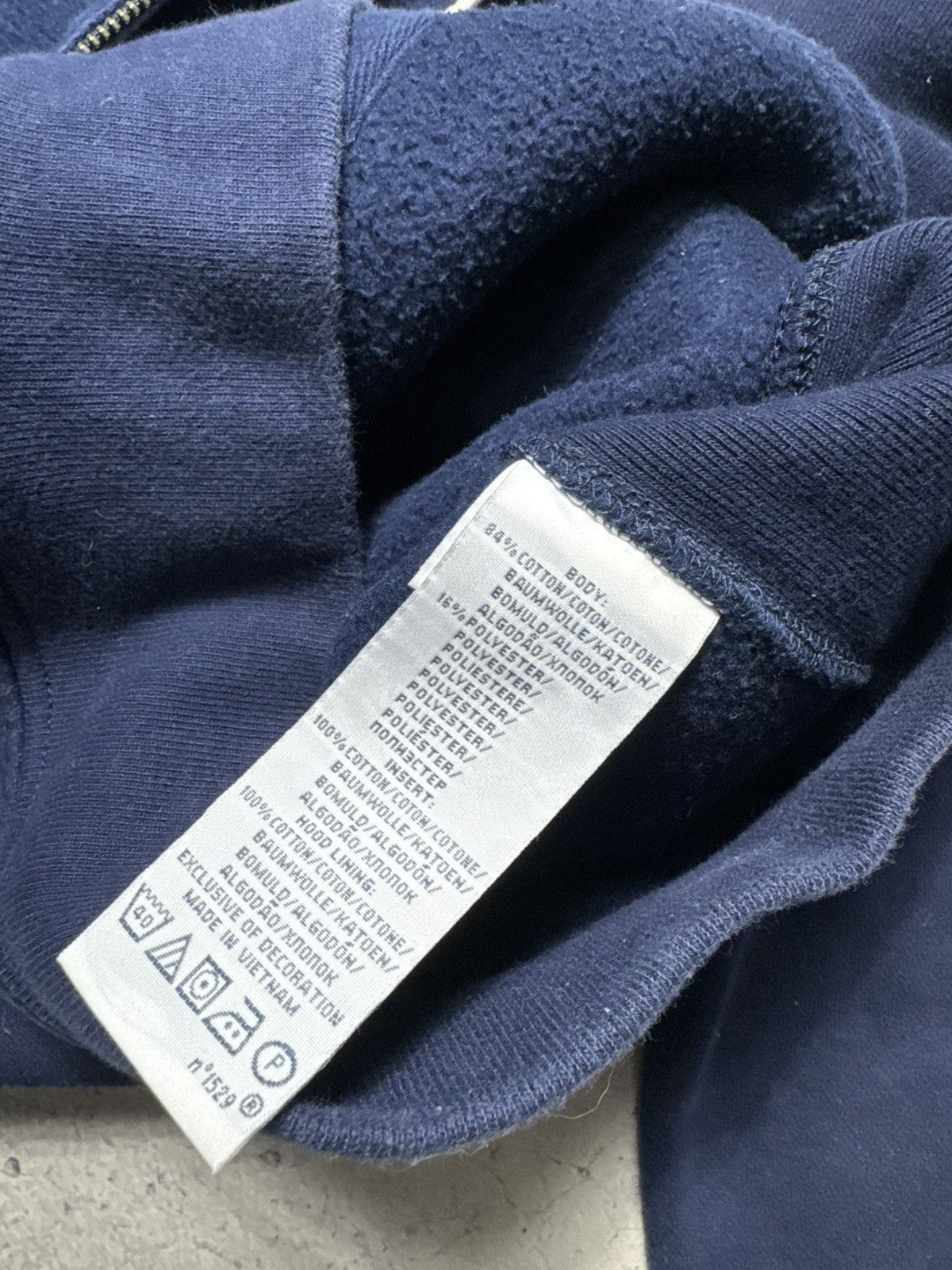Polo Ralph Lauren Polo Ralph Lauren PRL Full Zip Hoodie Navy Size S Size US S / EU 44-46 / 1 - 7 Thumbnail