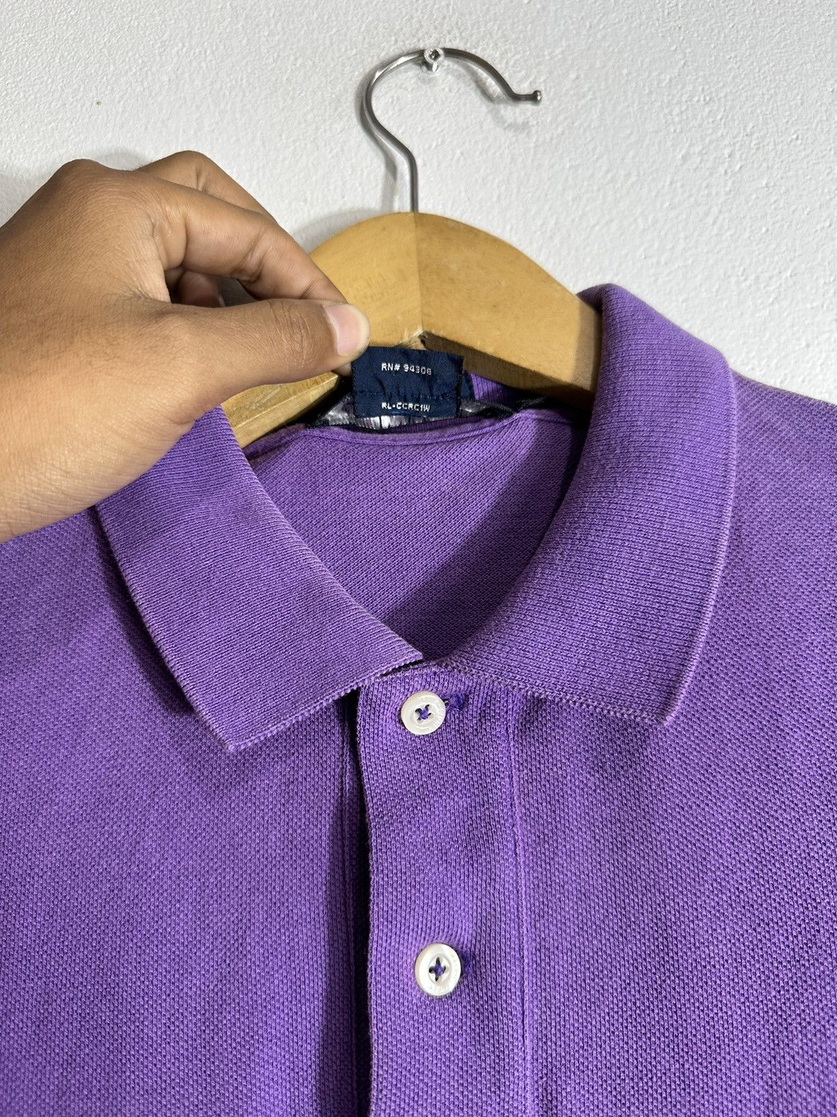 Polo Ralph Lauren × Ralph Lauren × Vintage Vintage Faded Polo Ralph Lauren The Skinny Center LOGO Size US M / EU 48-50 / 2 - 9 Thumbnail