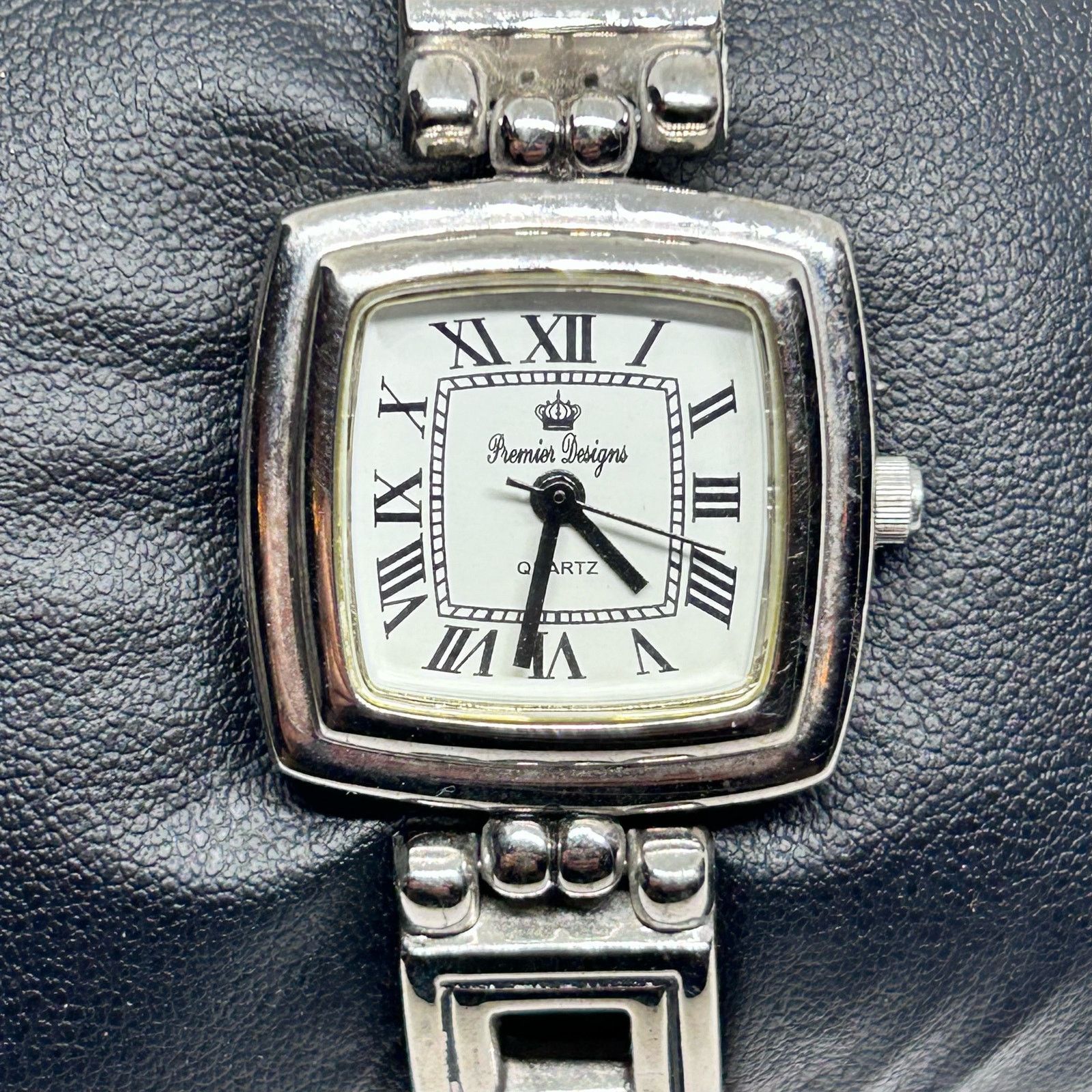 Other Premier Designs Silver Tone Square Dial Women’s Quartz Watch Size ONE SIZE - 1 Thumbnail
