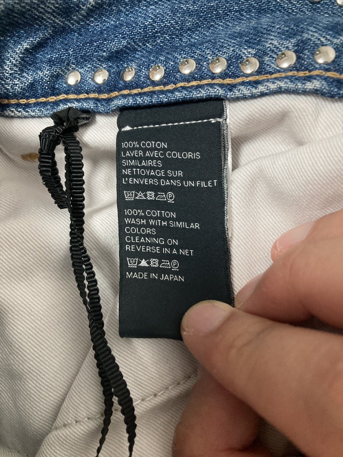 CELINE BY HEDI SLIMANE 22AW WESLEY ZUMA JEANS WITH CRYSTAL