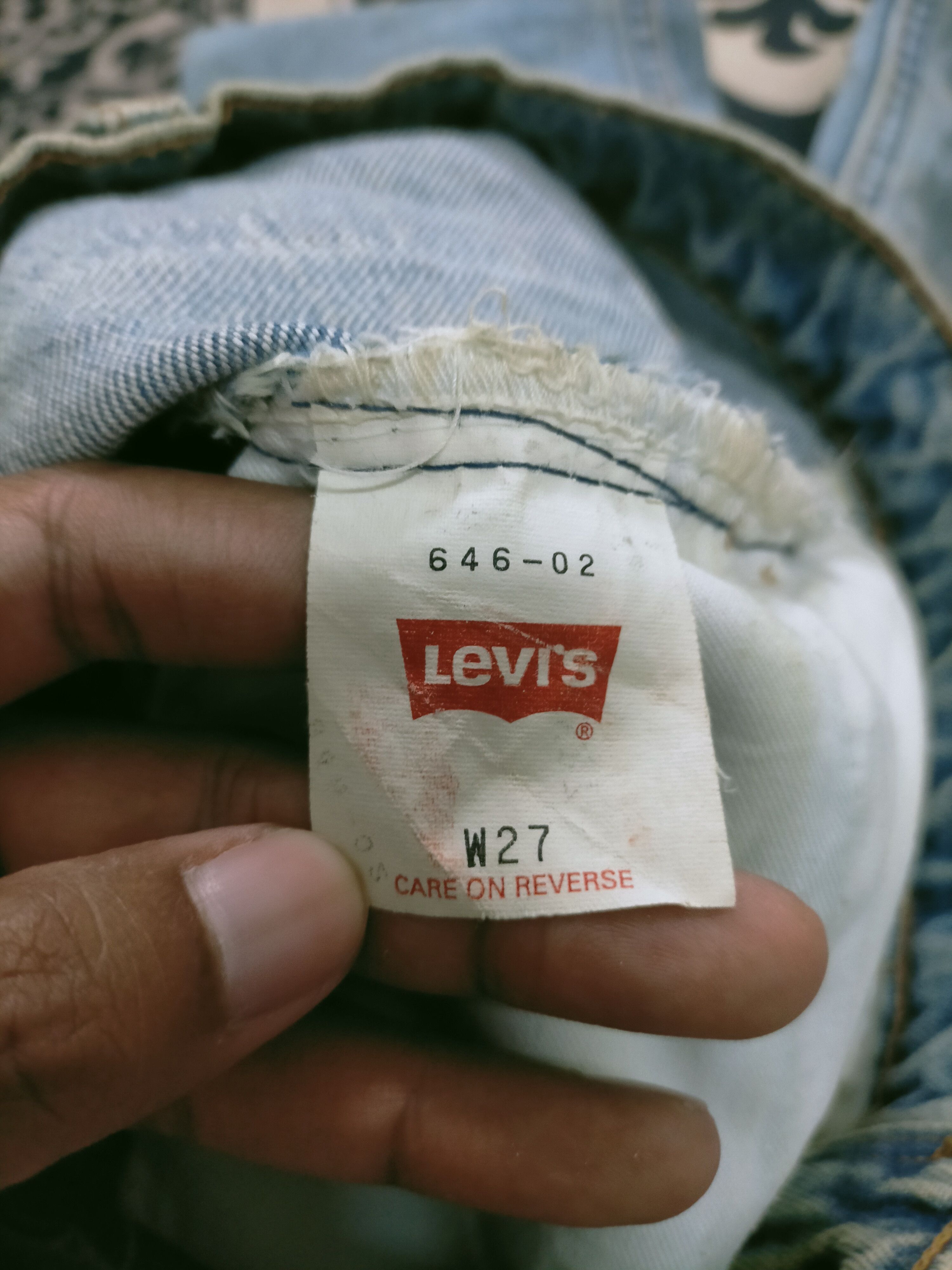 Levi's × Levi's Vintage Clothing 🔥90s Vintage Levi’s 646 Jeans Orange Tab Bootcut Flared Size US 27 - 9 Thumbnail