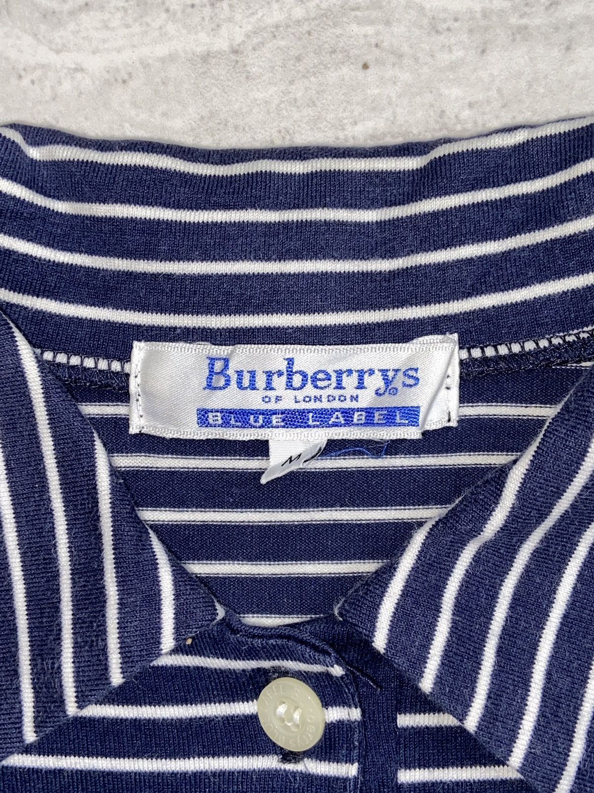 Burberry BURBERRY Striped T-shirt Size US XS / EU 42 / 0 - 10 Thumbnail