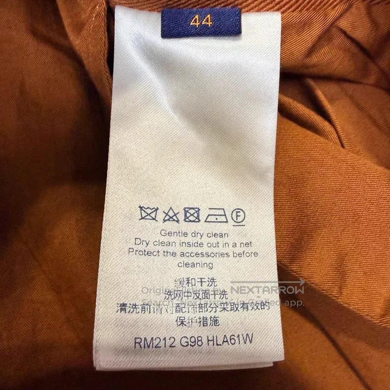 Louis Vuitton Louis Vuitton Orange and coffee color jacket Size US S / EU 44-46 / 1 - 4 Thumbnail