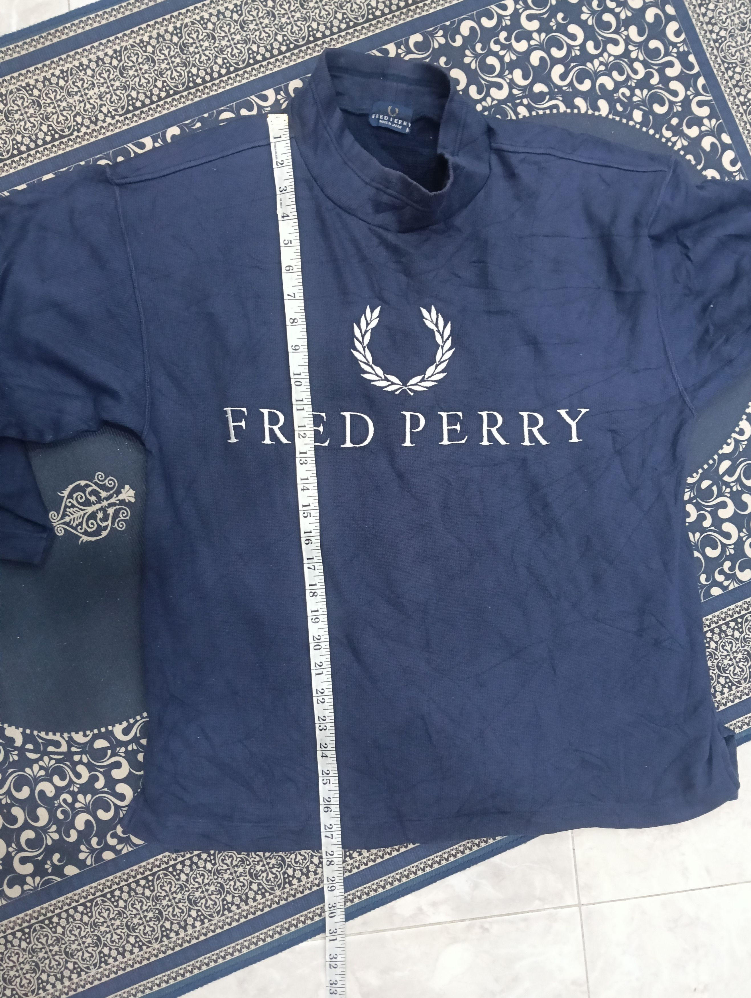 Fred Perry Vintage Fred Perry Like Sweatshirt Size US XL / EU 56 / 4 - 13 Thumbnail