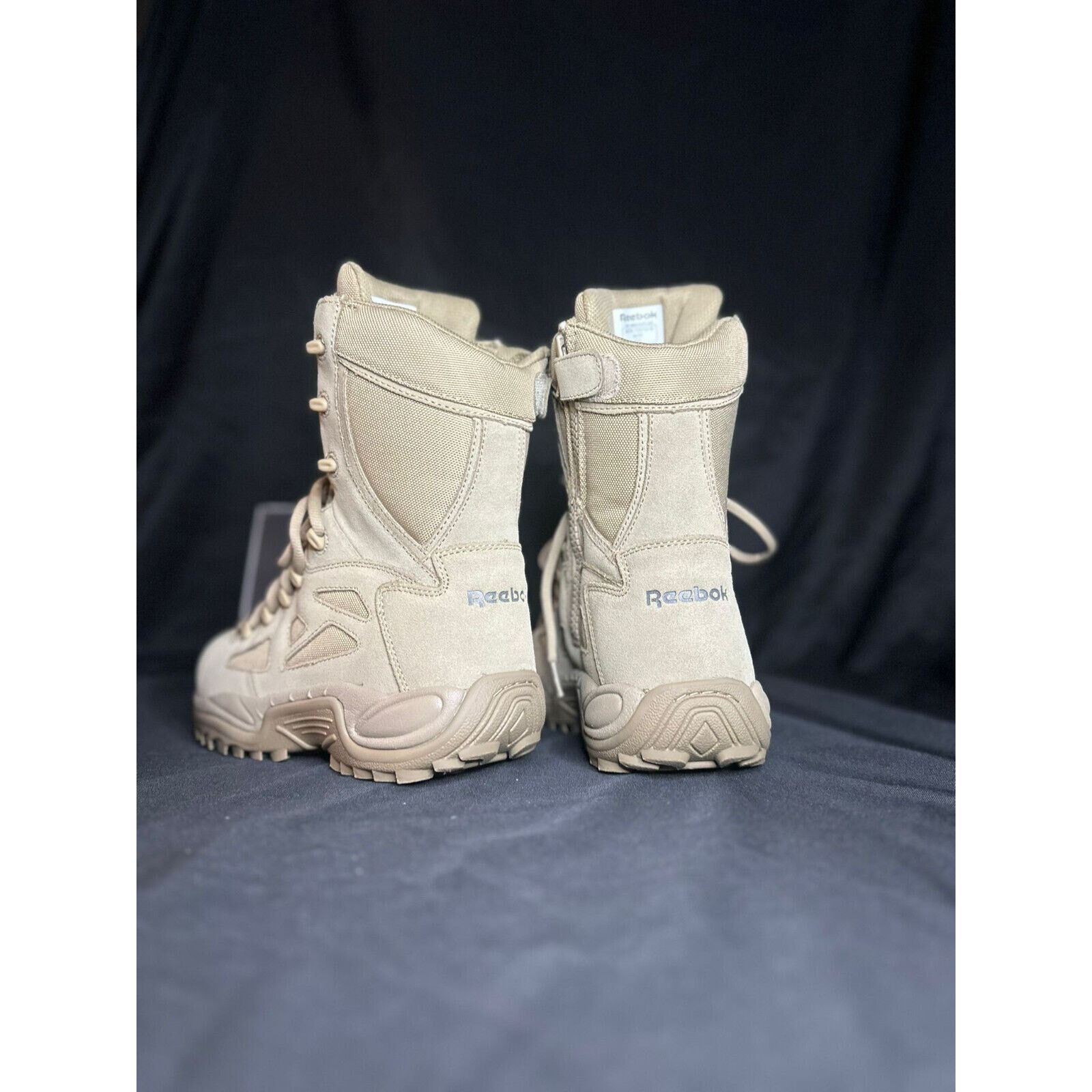 Reebok SIZE 10 MENS REEBOK RAPID RESPONSE BOOTS RB8894 DESERT TAN Size US 10 / EU 43 - 2 Thumbnail