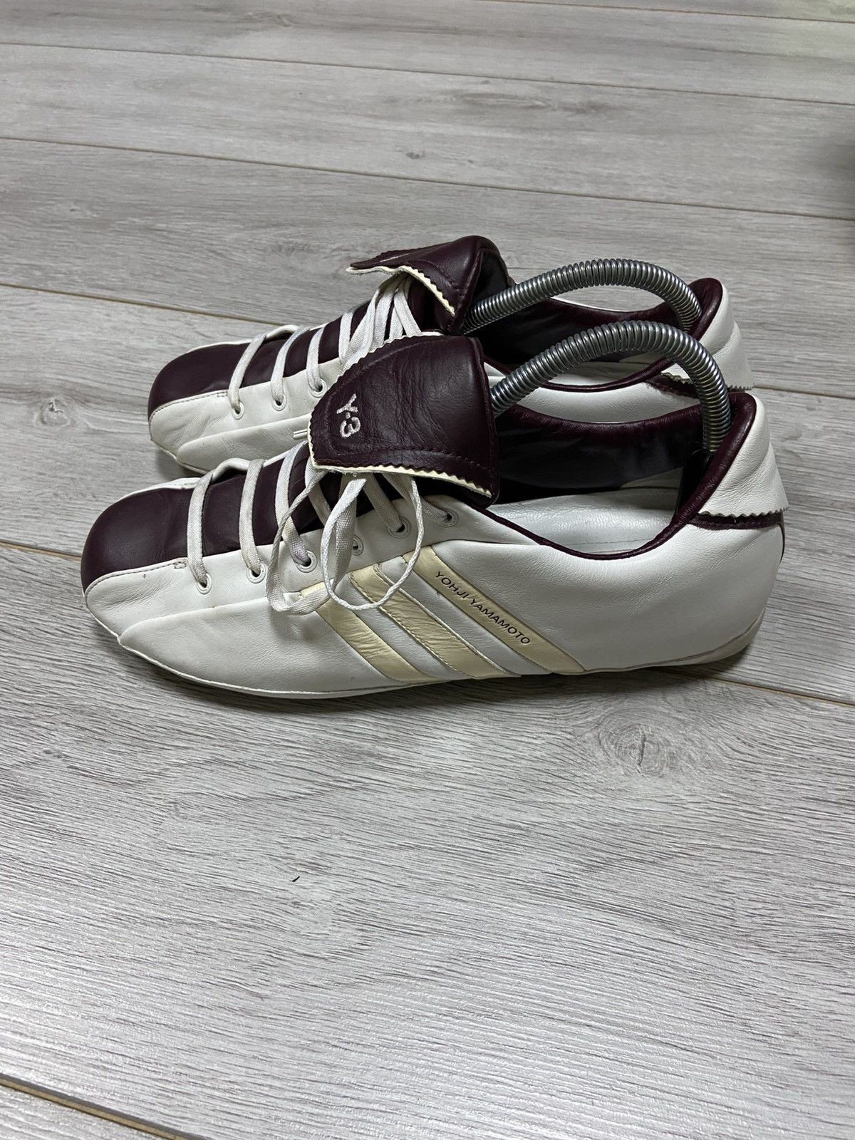 Yohji Yamamoto Y-3 Yohji vintage leather boots trainers sneakers shoes Size US 7.5 / EU 40-41 - 5 Thumbnail