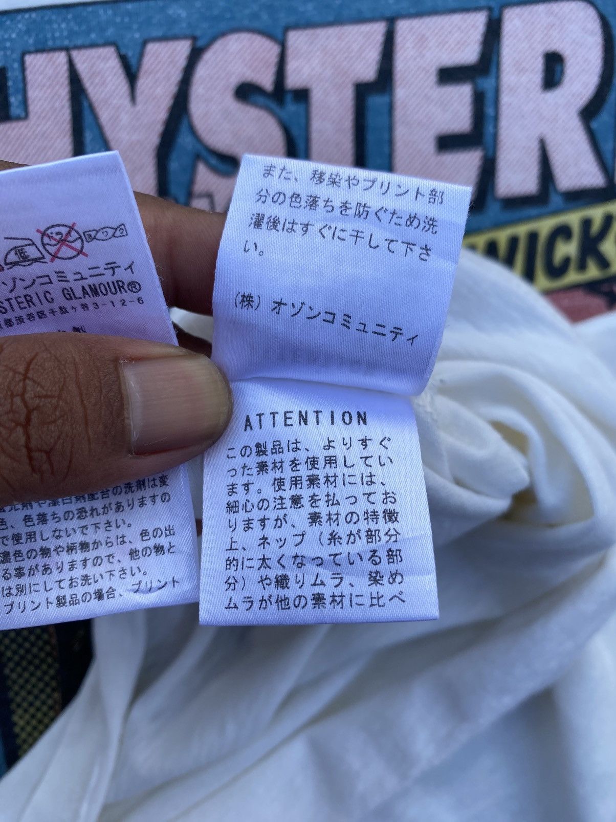 Hysteric Glamour Rare Vintage Hysteric Glamour Sexy Women Wicked Tshirt Size US M / EU 48-50 / 2 - 19 Thumbnail