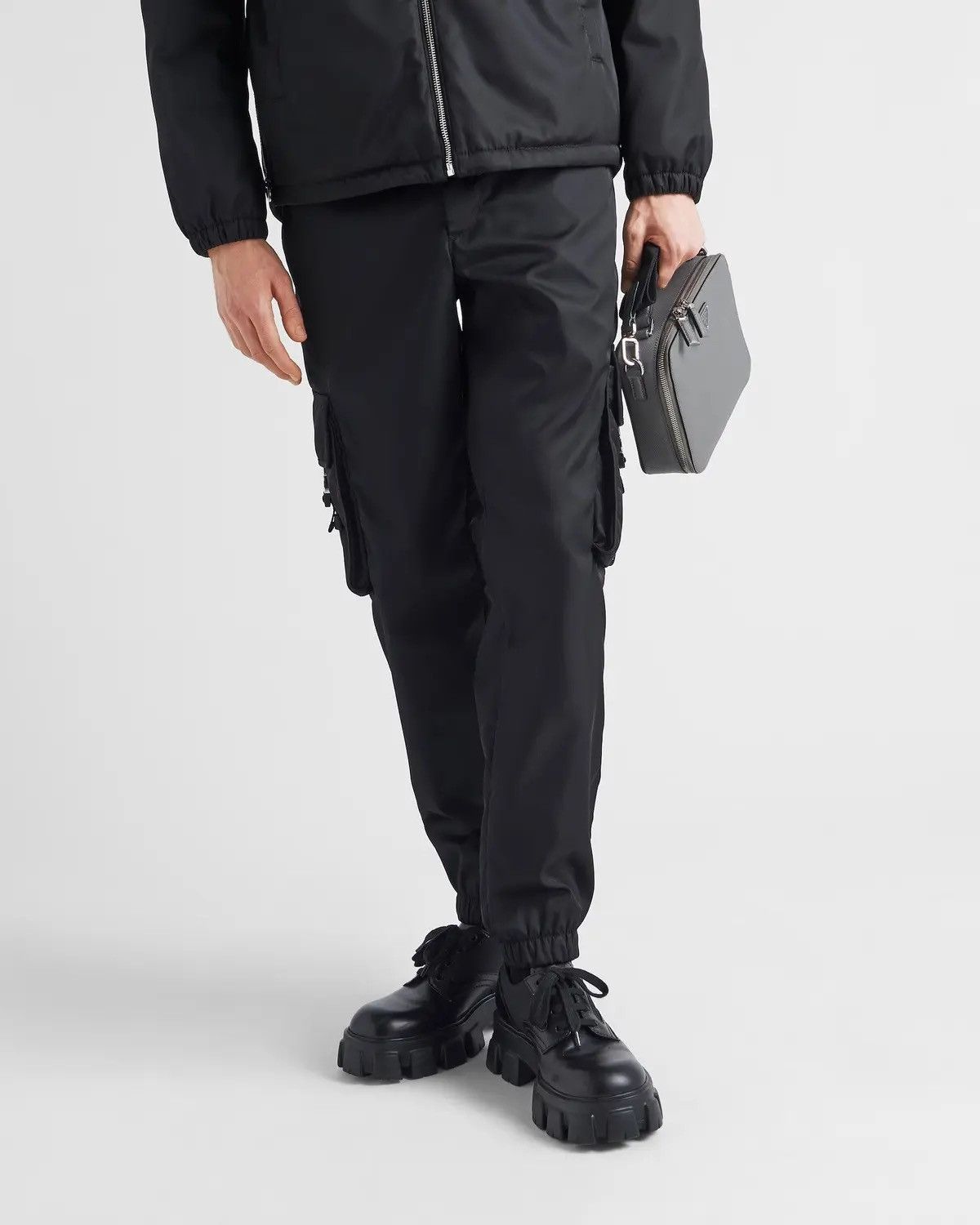 Prada Prada Re-Nylon Cargo Pants Size US 30 / EU 46 - 2 Thumbnail