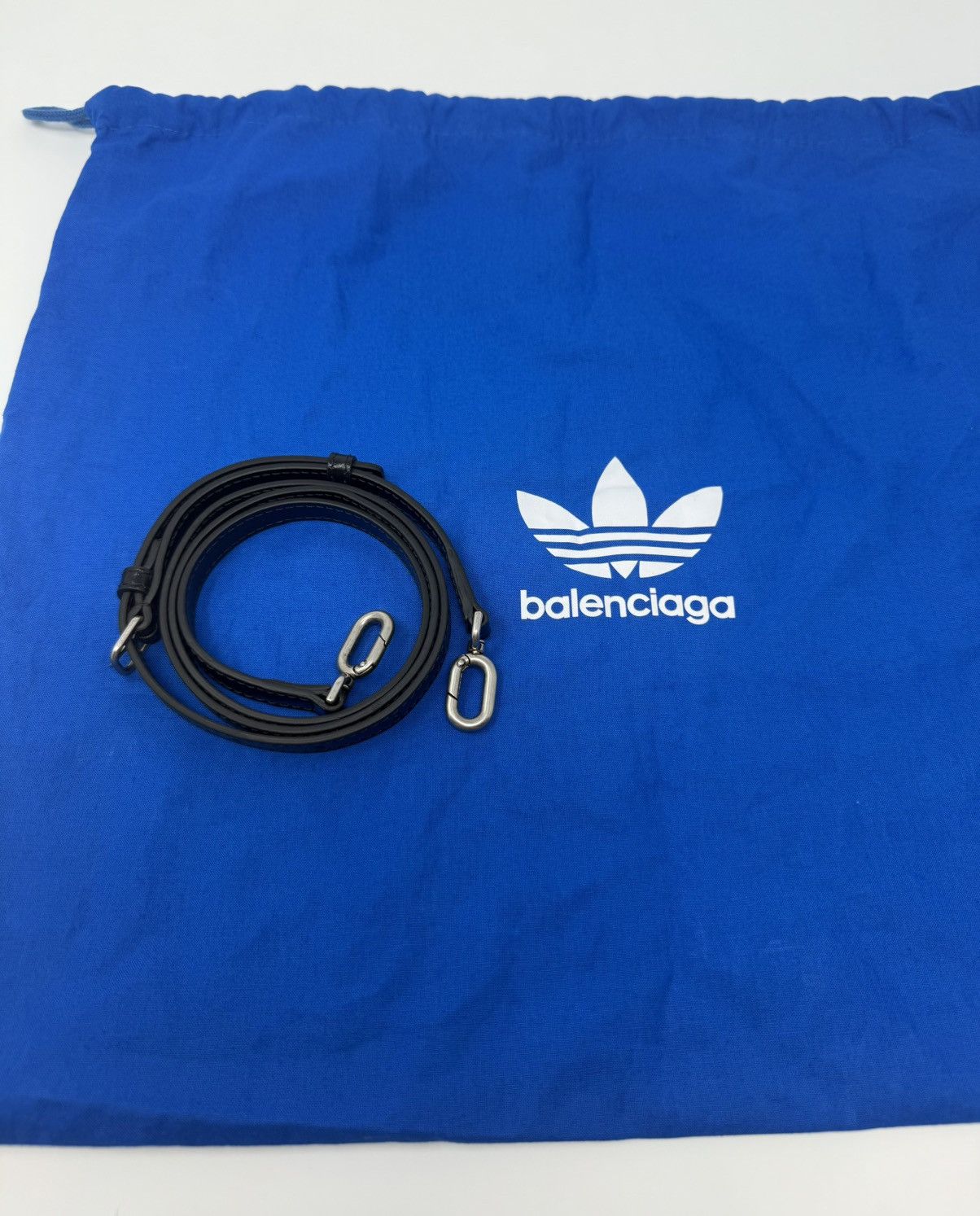 Adidas × Balenciaga Balenciaga Adidas Hourglass Leather Top Hand Bag Size ONE SIZE - 11 Thumbnail