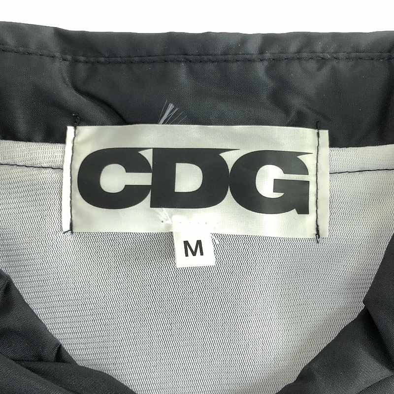 Comme des Garcons Coach Jacket Back Print Button Up Inseam Pocket Black Size US M / EU 48-50 / 2 - 6 Thumbnail