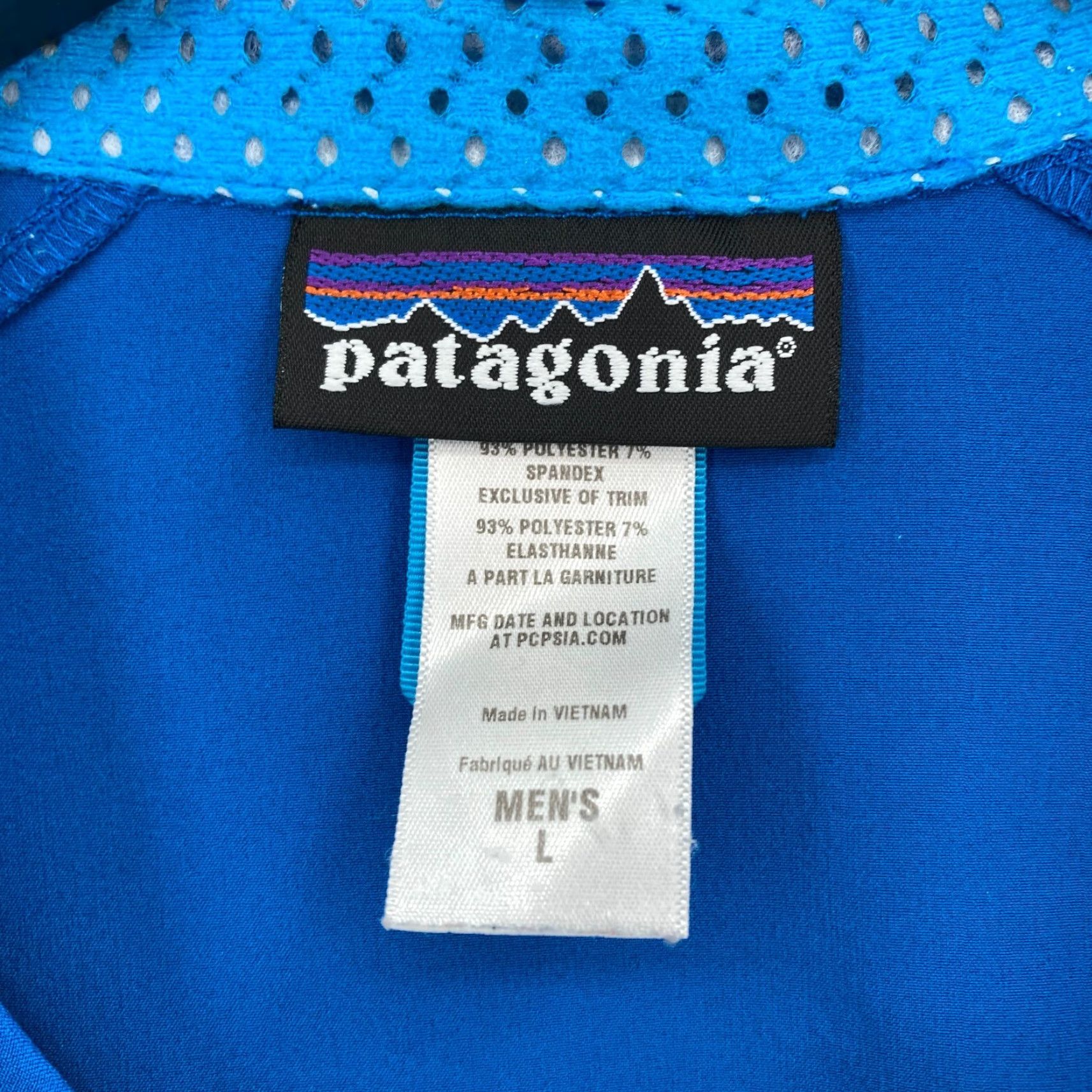 Patagonia Patagonia Traverse Jacket Mens Large Blue Softshell Zipper Stretch Hiking Regular Fit Size US L / EU 52-54 / 3 - 4 Thumbnail