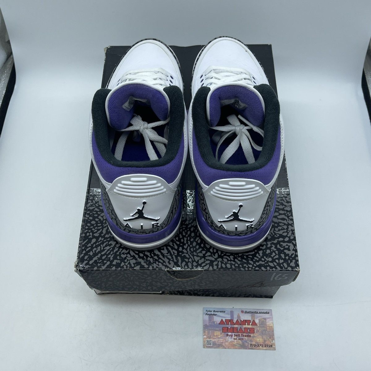 Jordan Brand Air Jordan 3 dark iris Size US 9 / EU 42 - 6 Thumbnail