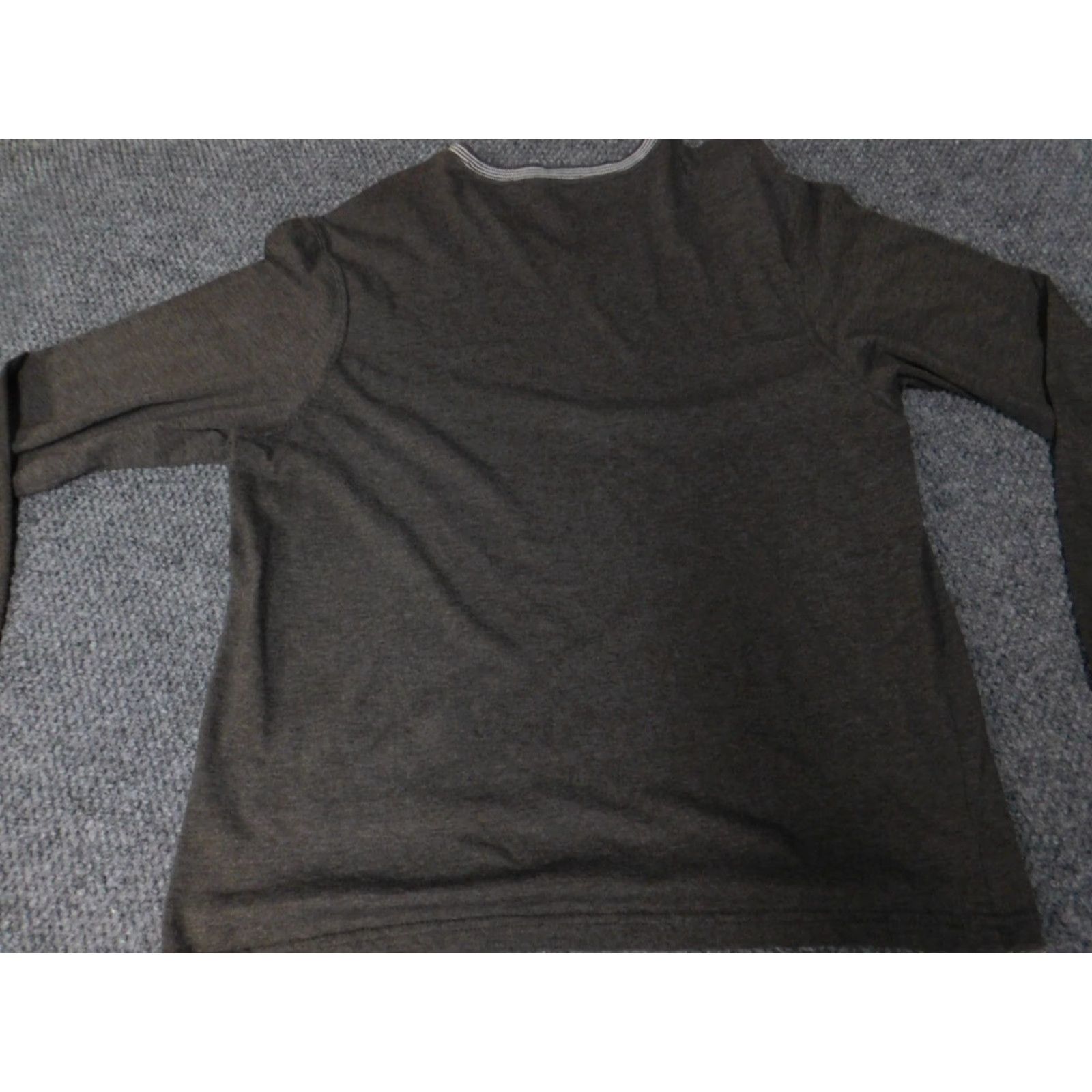 Cremieux Cremieux Mens Sweater Pullover V-Neck Long Sleeve Brown Large L Knit Cotton Polyester Stretch Button Logo UK London Modern 90s? Size US L / EU 52-54 / 3 - 7 Thumbnail