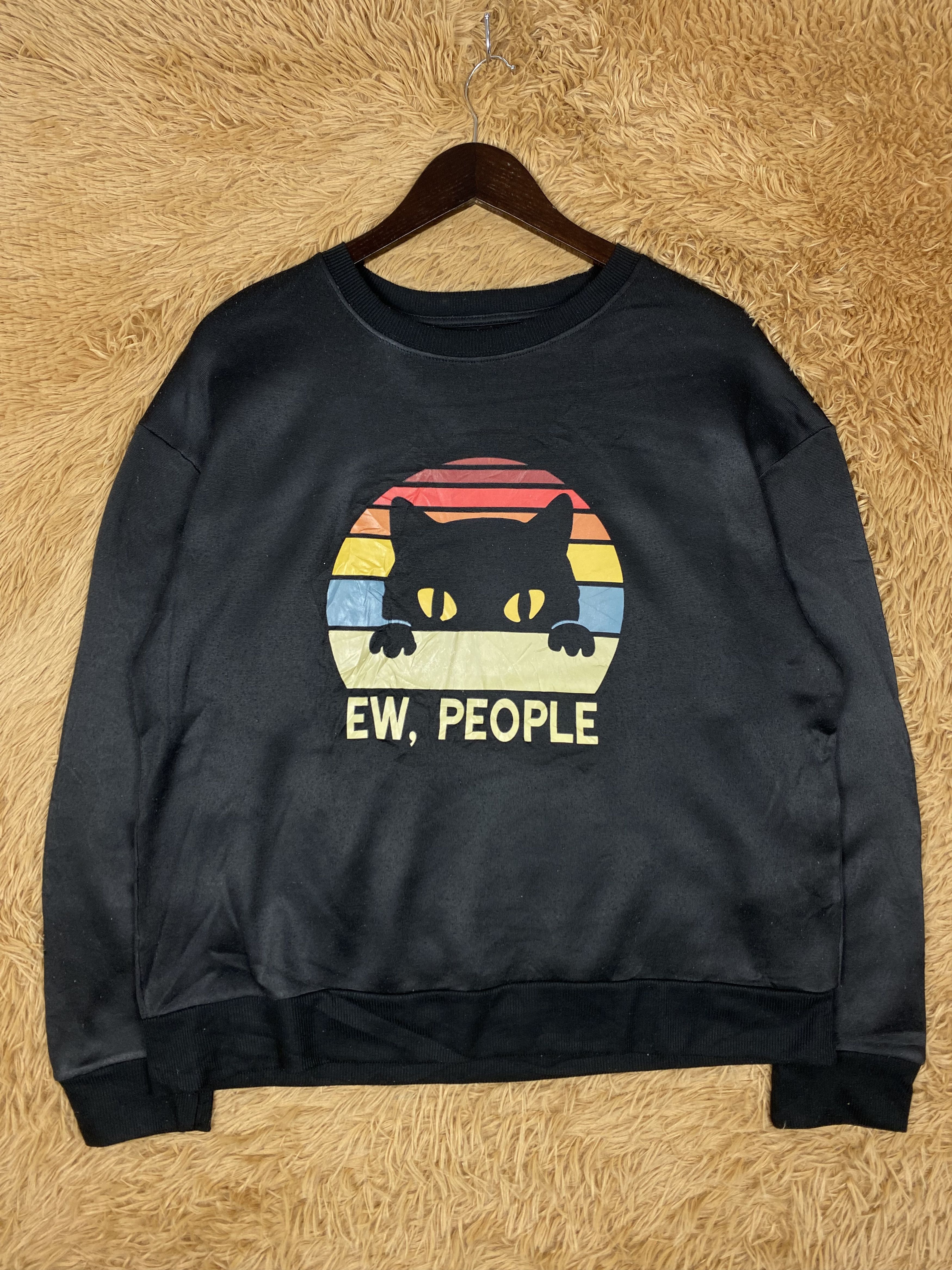 Vintage Shein Ew People Sweatshirts PS0202