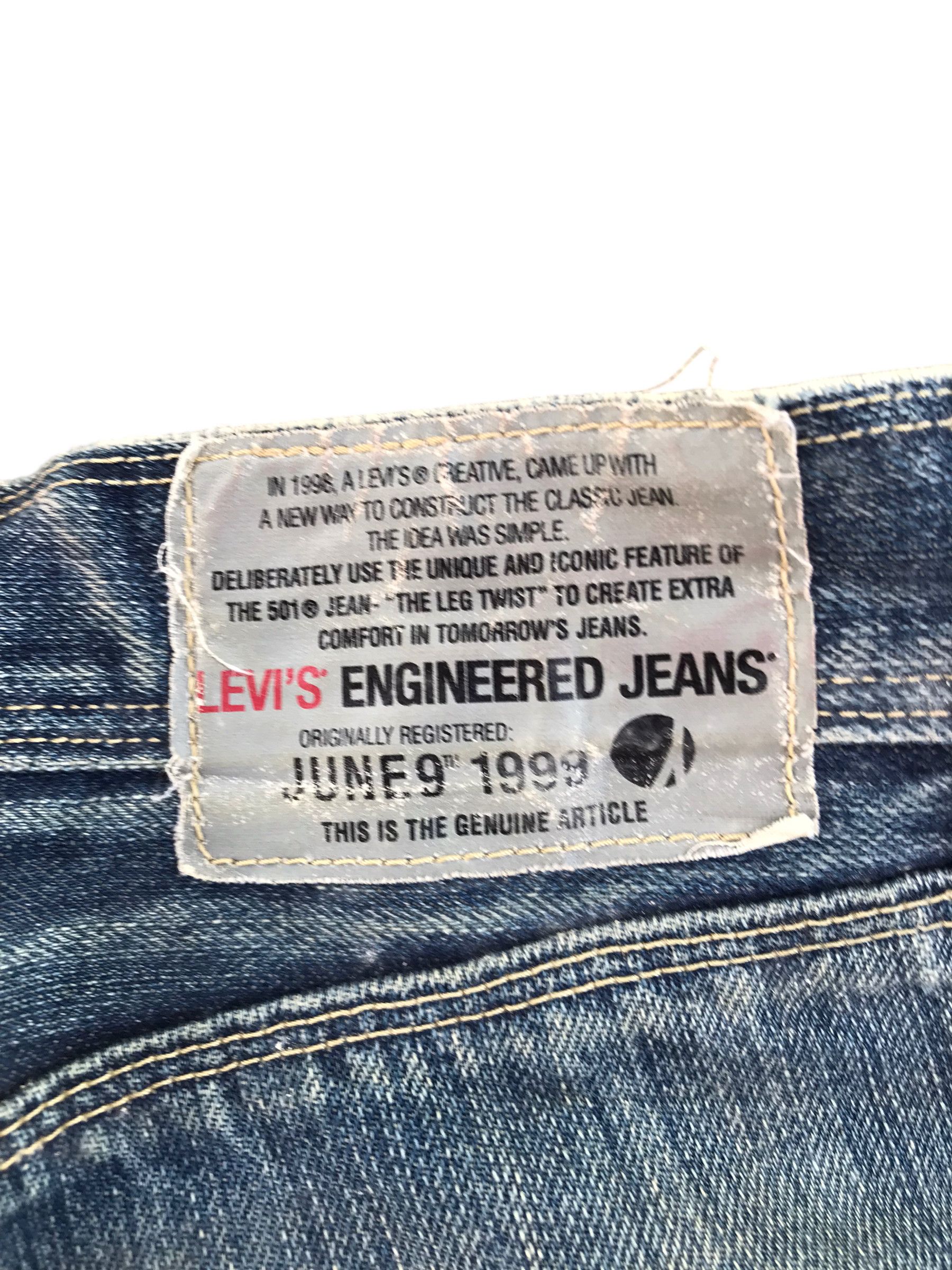 Levi's Rare Levis Engineeref jeans Bootcut -Size 32-Distressed Size US 32 / EU 48 - 11 Thumbnail