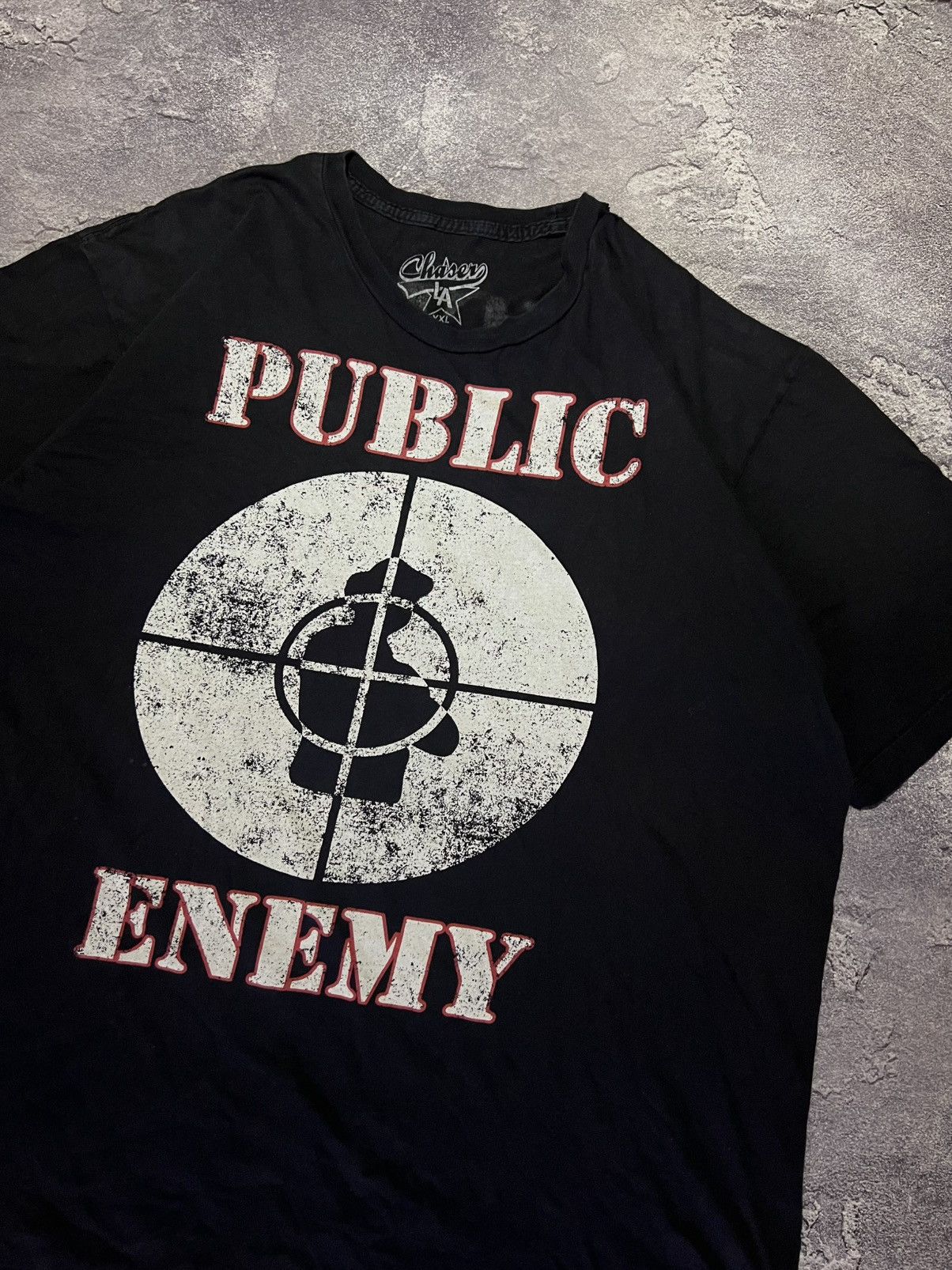 Public Enemy Public Enemy Y2K Distressed Rap Band Tee Rare Streetwear Size US XXL / EU 58 / 5 - 2 Thumbnail