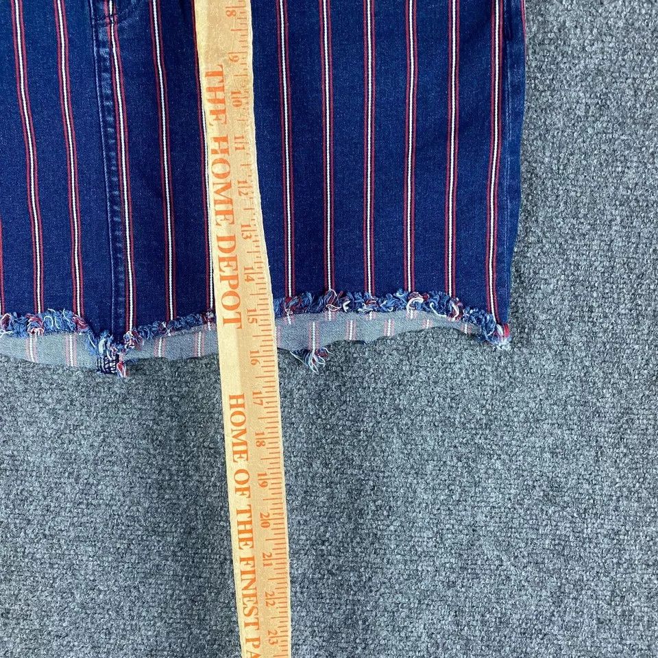 American Eagle Outfitters American Eagle Skirt Women's 16 Regular Hi-Rise Mini Striped Size 38" / US 16 / IT 52 - 3 Thumbnail