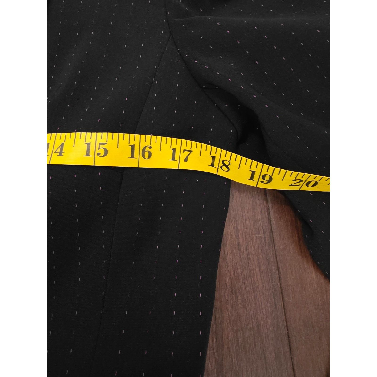 Other Vintage Sag Harbor Women's size 8 Black w Pink Polka Dots Bl Size M / US 6-8 / IT 42-44 - 4 Thumbnail
