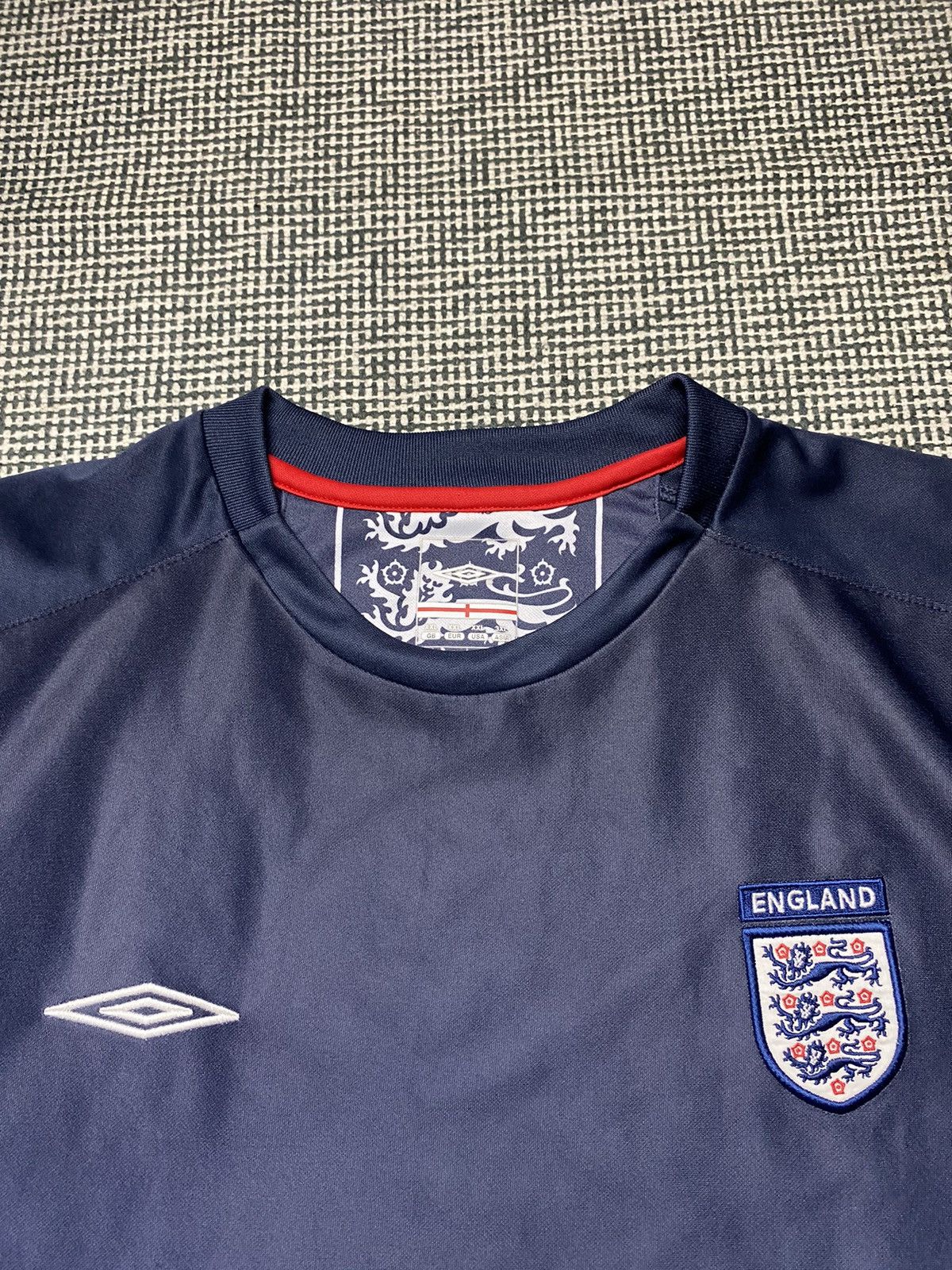 Umbro × Vintage England umbro vintage Soccer Jersey rare Size US XXL / EU 58 / 5 - 8 Thumbnail