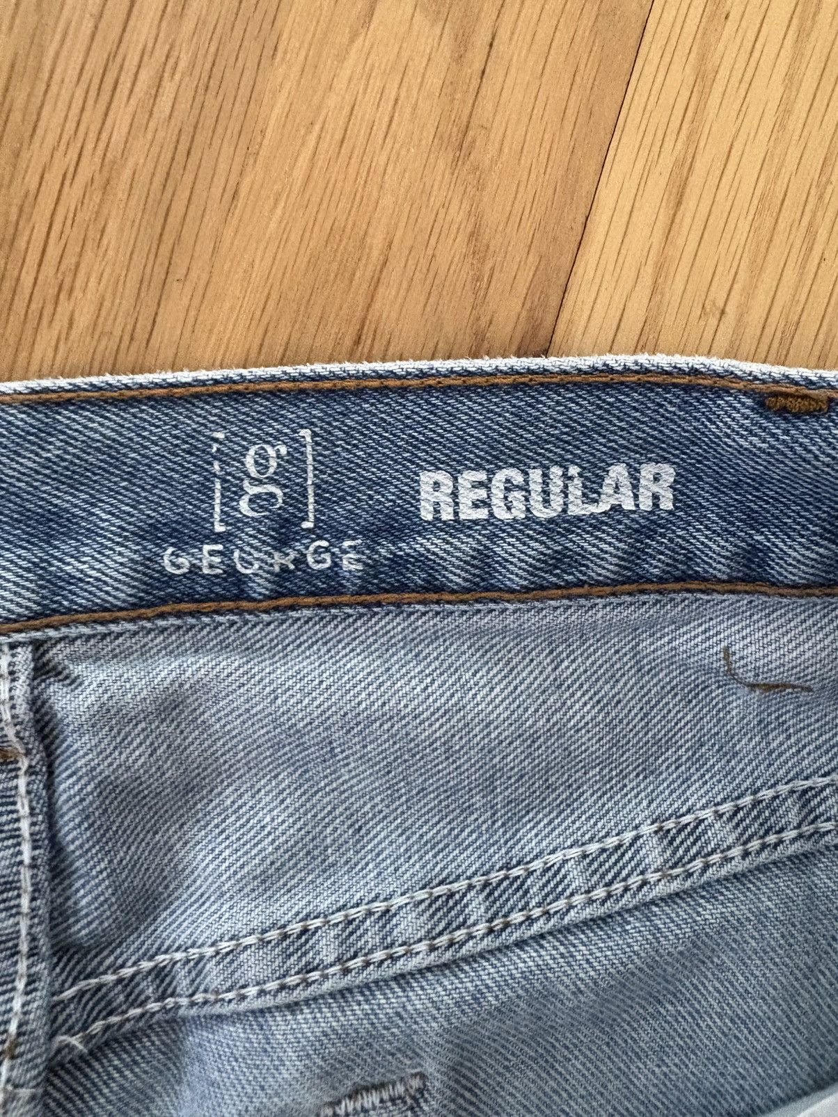 George Vintage George baggy blue jeans Size US 38 / EU 54 - 3 Thumbnail