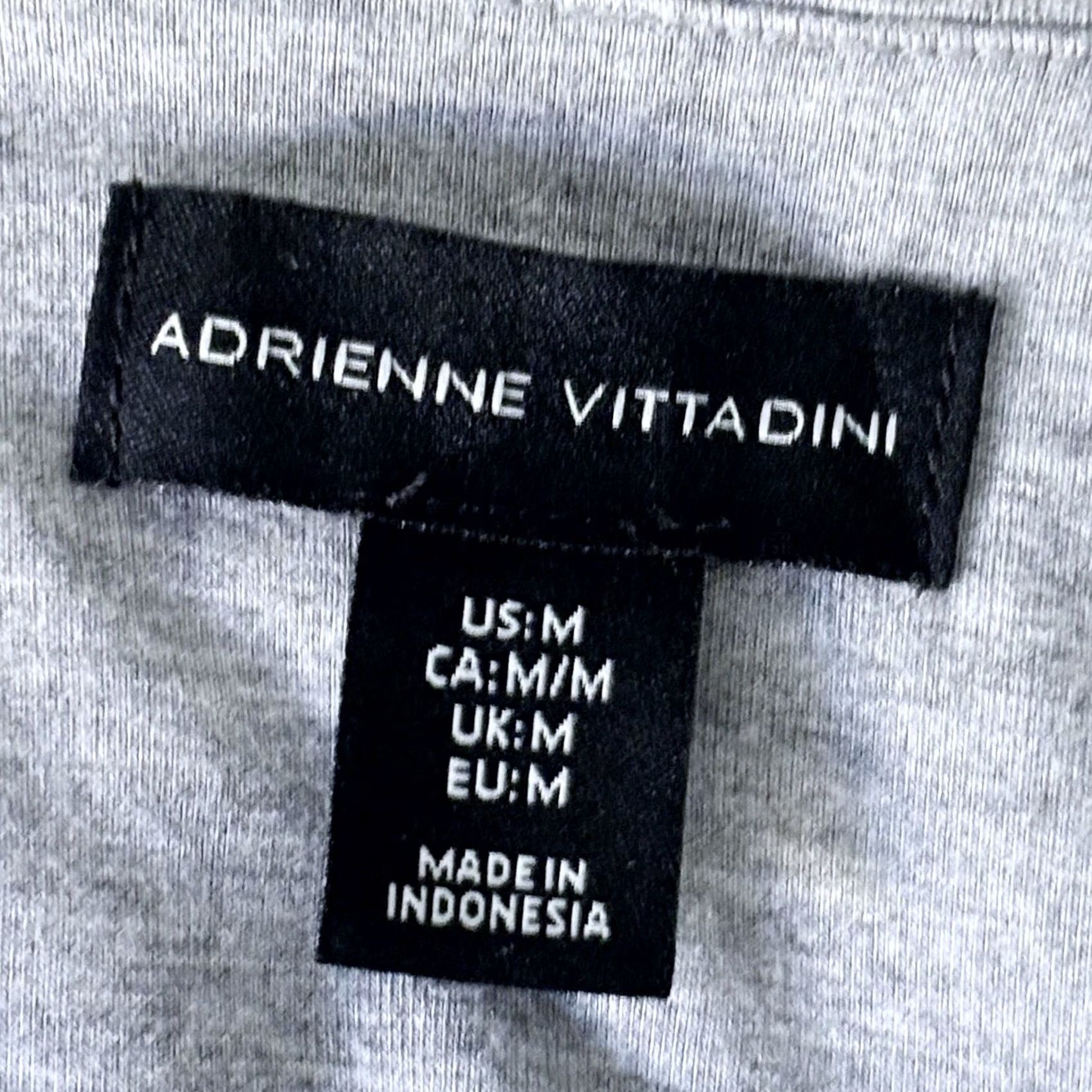 Vintage Adrienne Vittadini Jersey Dress Women’s Grey Knee Length M Size M / US 6-8 / IT 42-44 - 4 Thumbnail