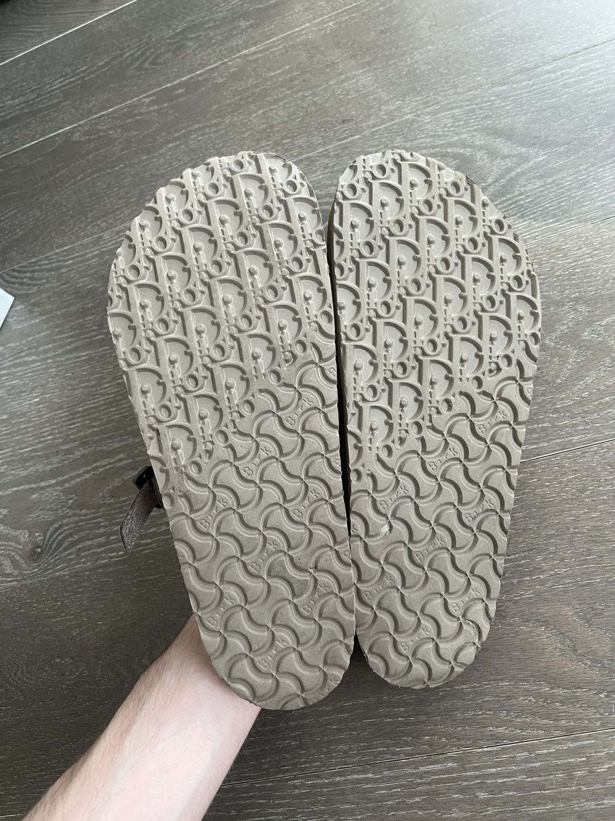 Birkenstock × Dior Dior Tokio Mule Sandals Brown Size US 12 / EU 45 - 3 Thumbnail