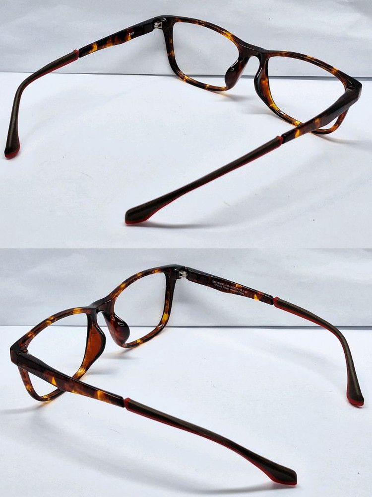 Other Zoff ZC211003D French Plastic Glasses Red Leopard Tortoise Size ONE SIZE - 7 Thumbnail
