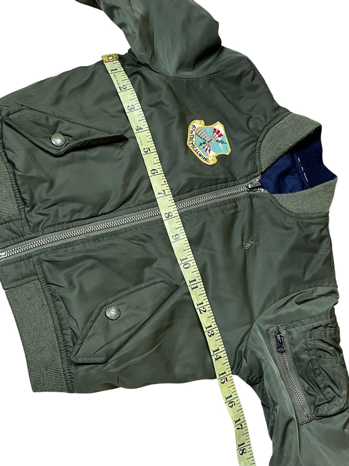 Polo Ralph Lauren POLO RALPH LAUREN kids us army reversible bomber jacket Size US XXS / EU 40 - 14 Thumbnail