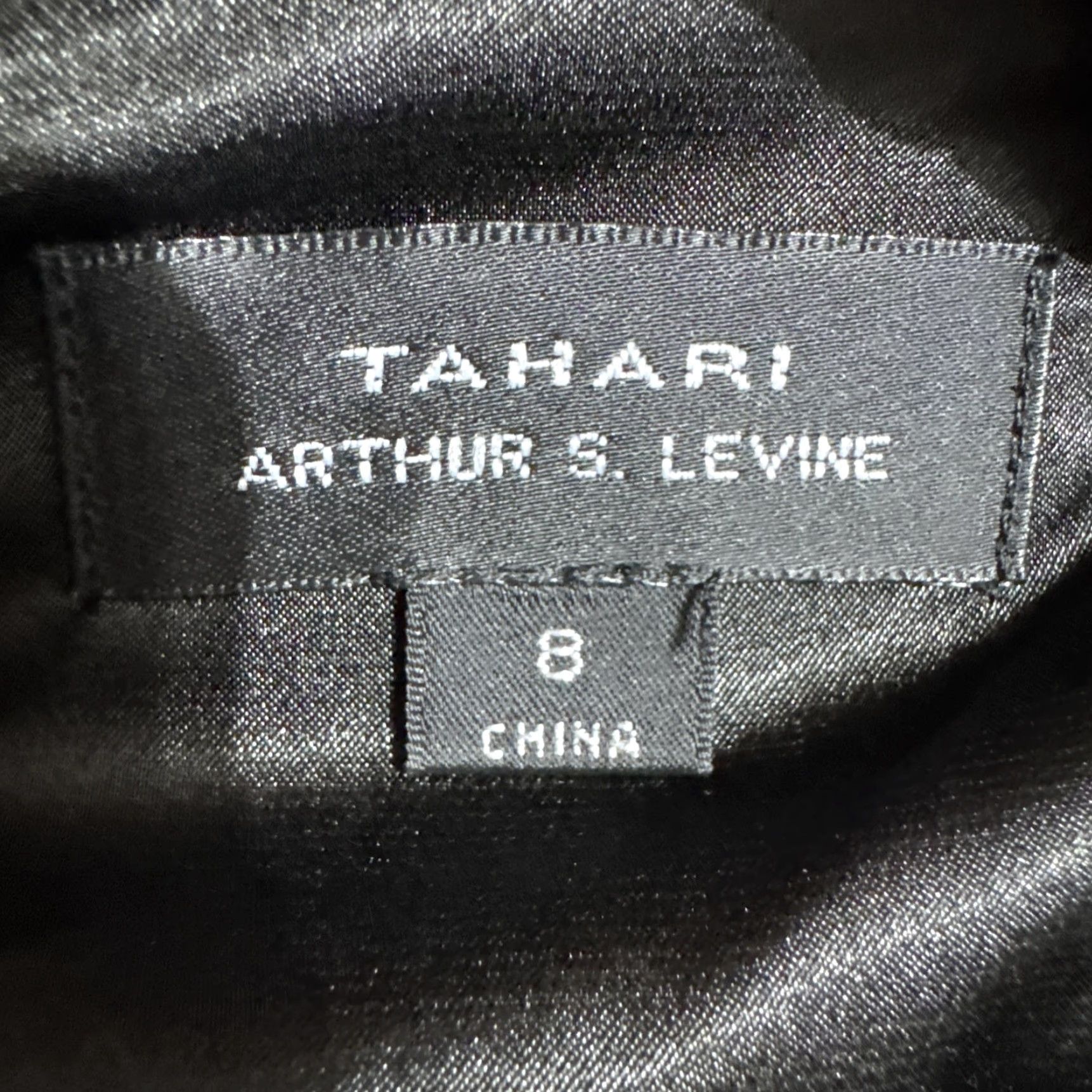 tahari arthur s levine black dress Strapless Black Lace Tulle Long Prom Dress, Black Lace Formal Dress, B –  abcprom main image 0