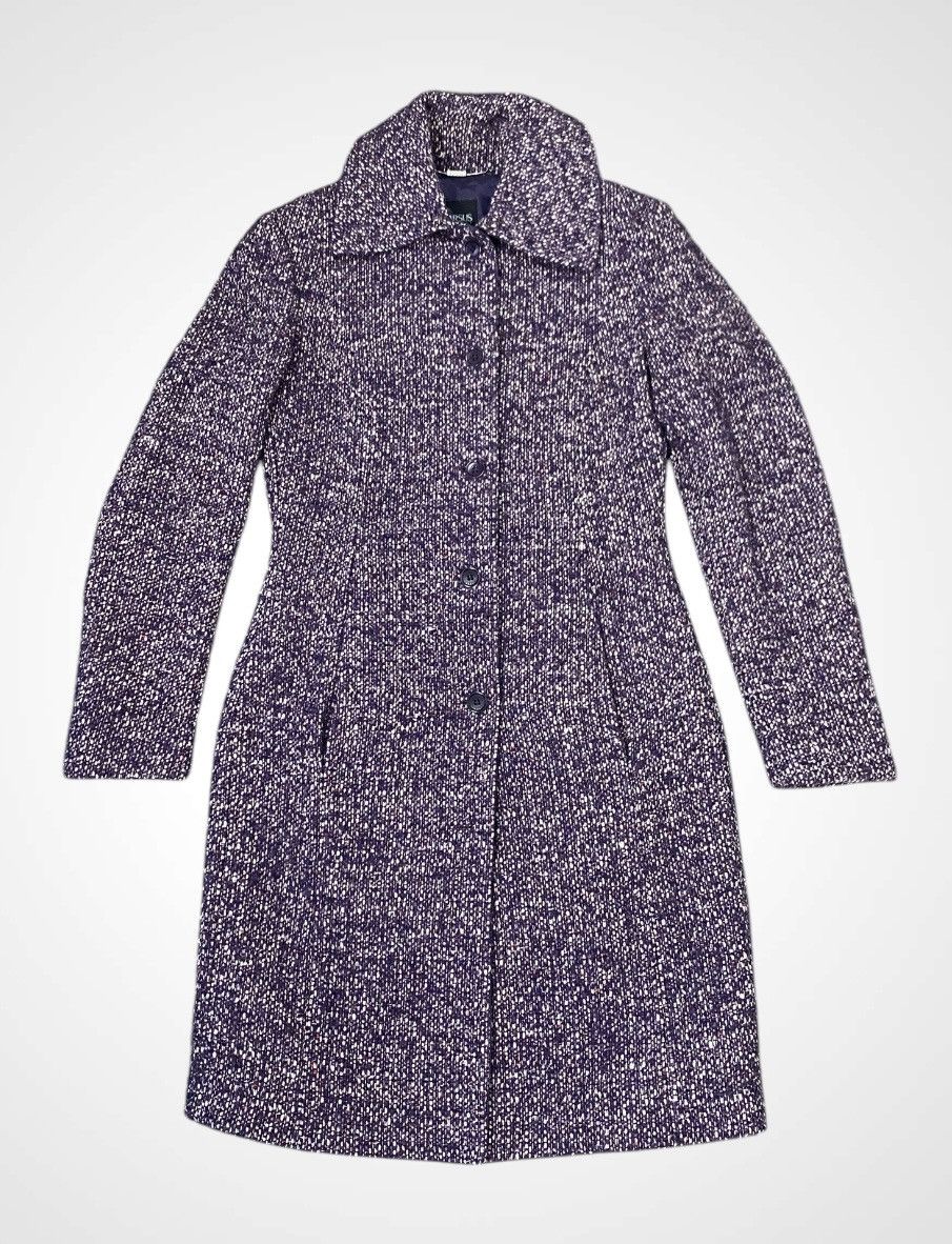 Versace Rare Versus Versace Cashmere Wool Long Coat/Jacket Size S / US 4 / IT 40 - 3 Thumbnail