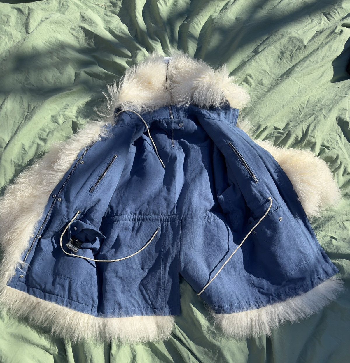 Calvin Klein 205W39NYC CALVIN KLEIN 205W39NYC Raf Simons Monogolian lamb fur coat Size US XS / EU 42 / 0 - 4 Thumbnail