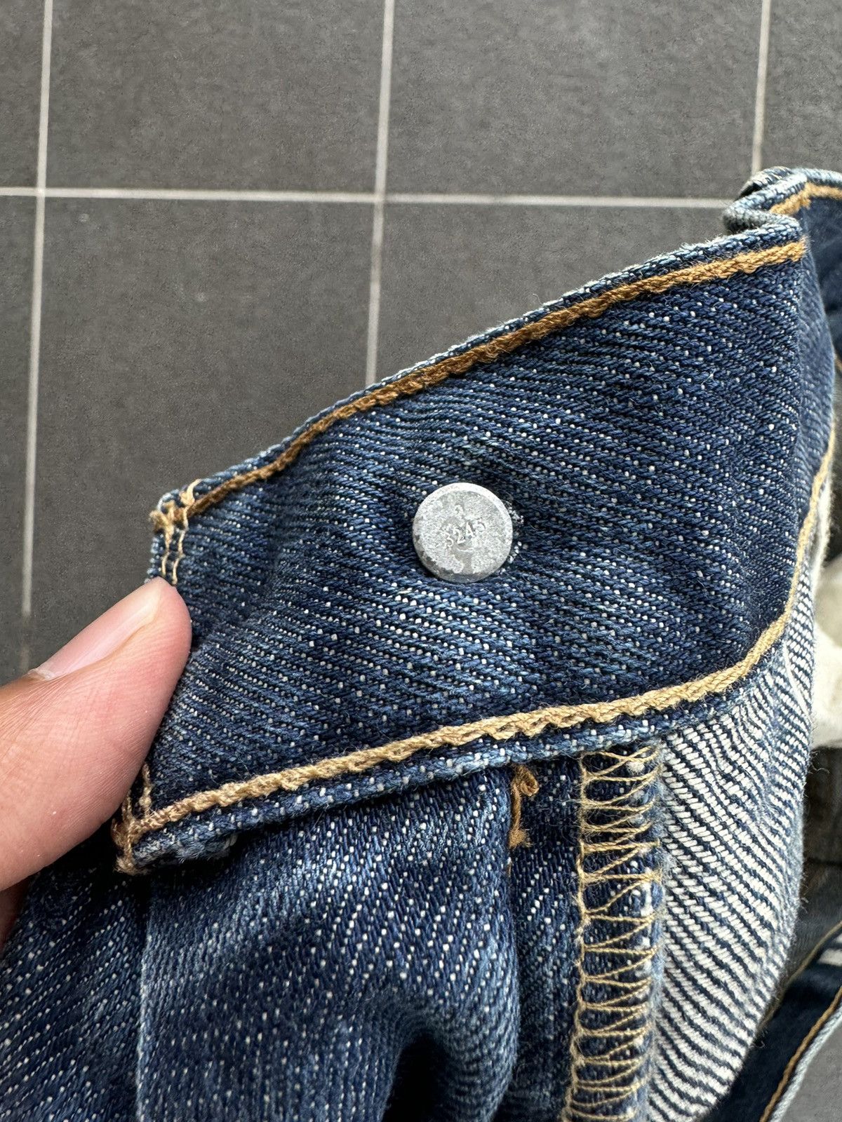 If Six Was Nine 💸LASTDROP💸 Vintage Levis 502 Distressed Ripped Denim Jeans Size US 34 / EU 50 - 17 Thumbnail
