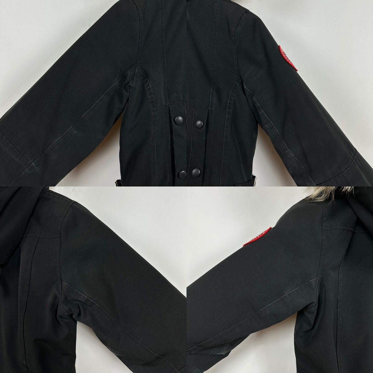 Canada Goose Canada Goose Kensington Black Down Parka Jacket Size XS / US 0-2 / IT 36-38 - 20 Thumbnail
