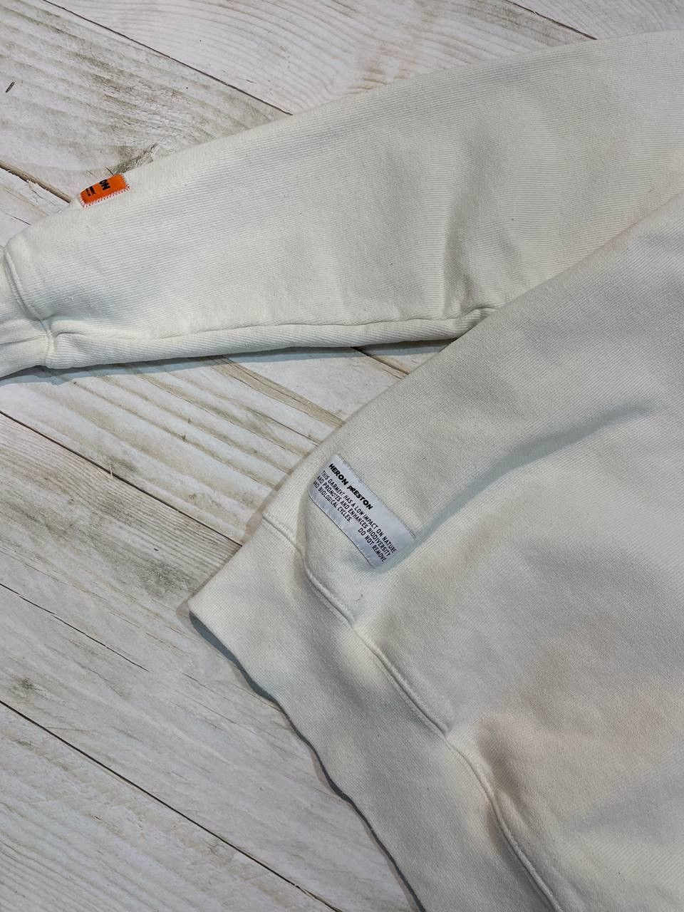 Heron Preston Heron Preston Ctnmb Hoodie Logo Print Drawstring Size US XS / EU 42 / 0 - 15 Thumbnail