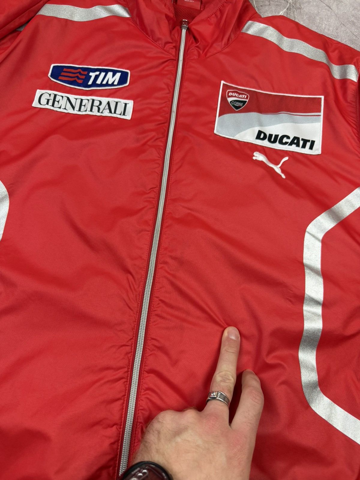 Puma RARE PUMA DUCATI RACING JACKET Size US XXL / EU 58 / 5 - 15 Thumbnail