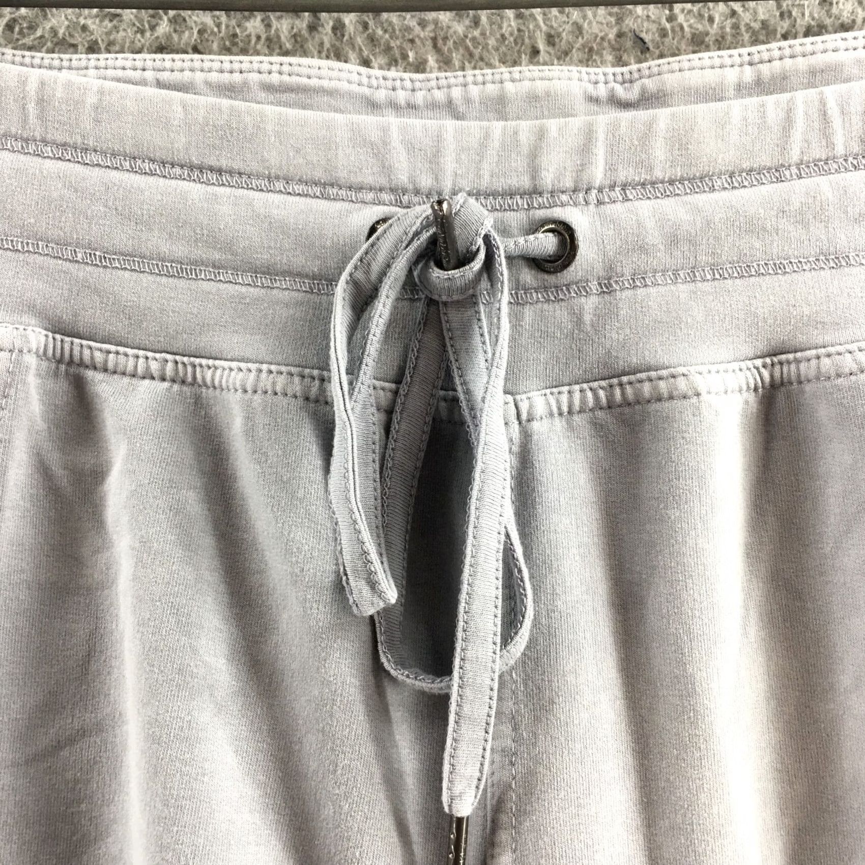 Calvin Klein Calvin Klein Performance Shorts Womens 3X Gray Cotton Blend Drawstring Waist Size 40" / US 18 - 4 Thumbnail