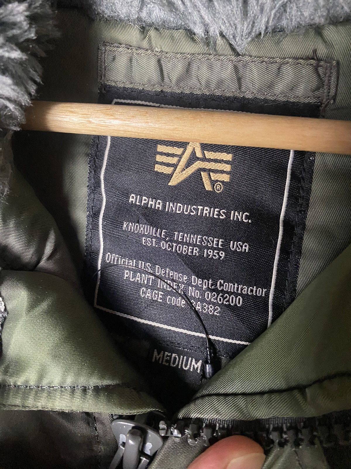 Alpha Industries Alpha Industries INC Fur Nylon Jacket Size US M / EU 48-50 / 2 - 8 Thumbnail