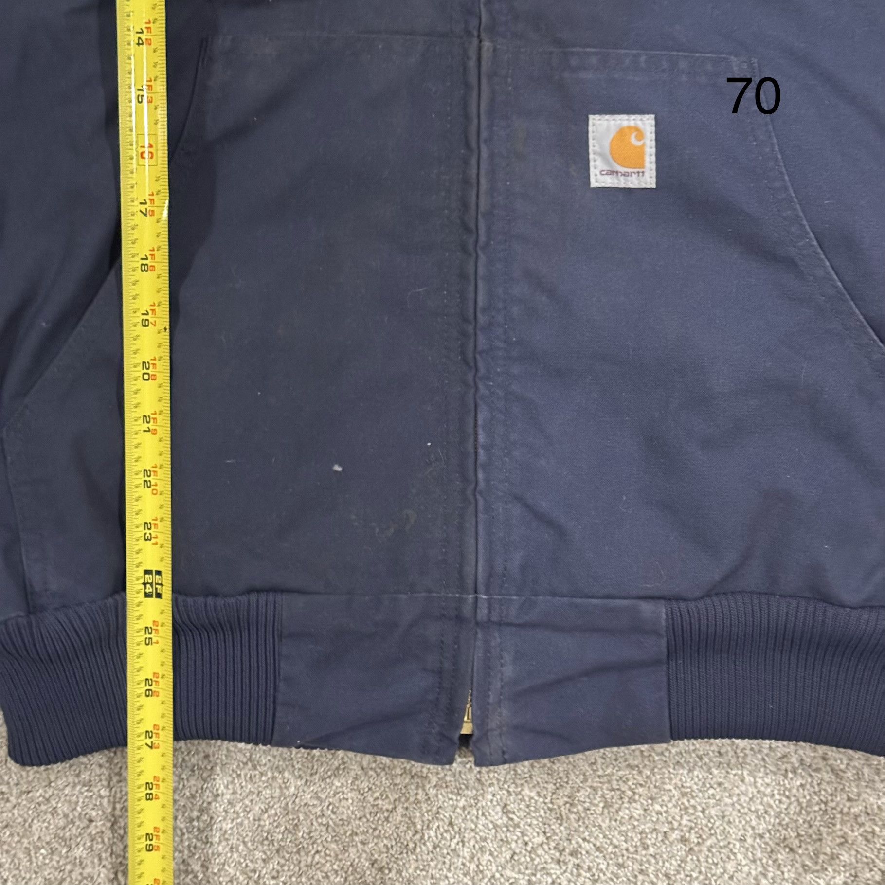 Carhartt Carhartt Men's Navy and Blue Jacket Size US XL / EU 56 / 4 - 6 Thumbnail