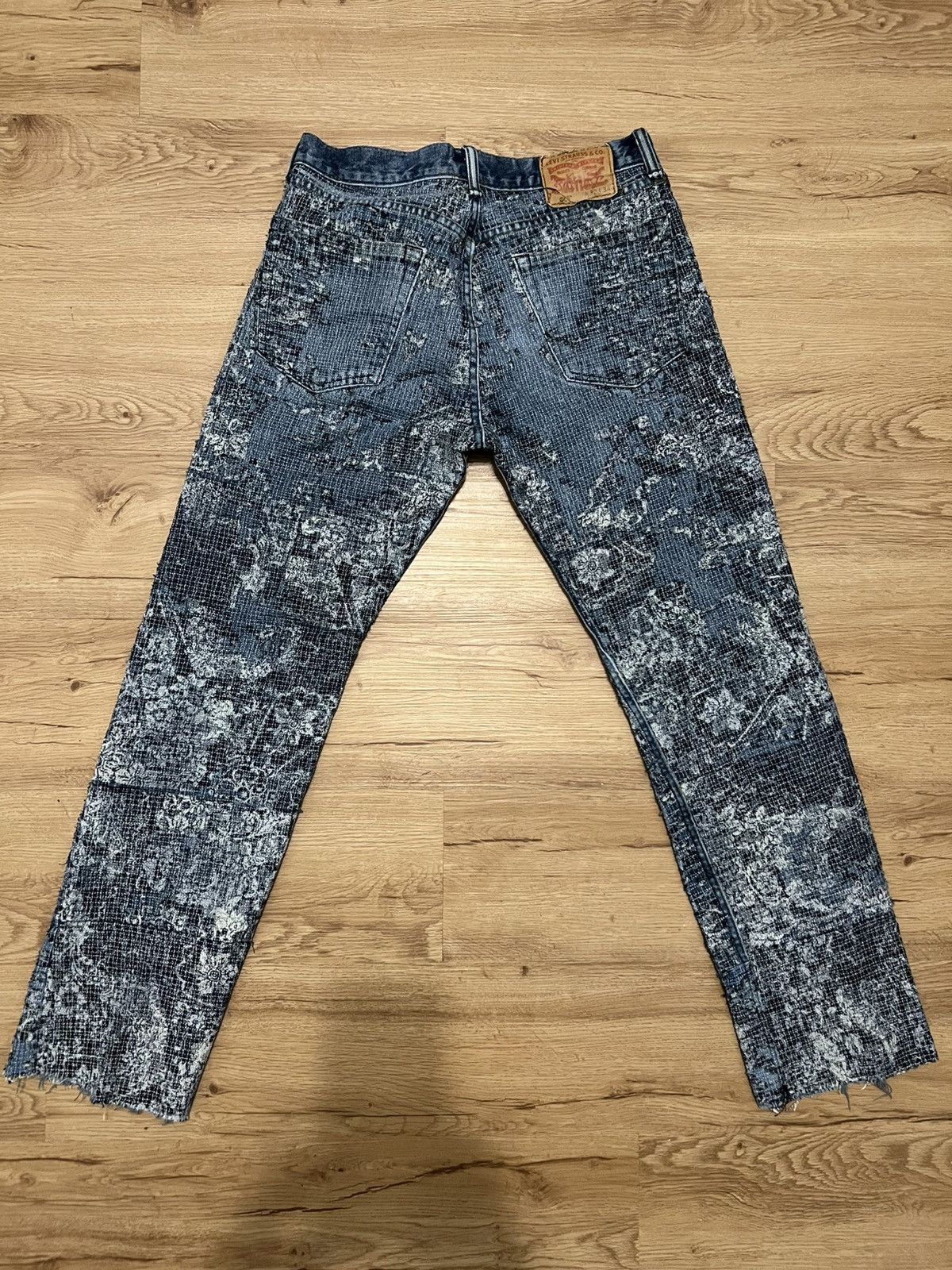 BORO Denim × Ends Repair × Proleta Re Art Boro Denim x Levi’s Size US 32 / EU 48 - 3 Thumbnail