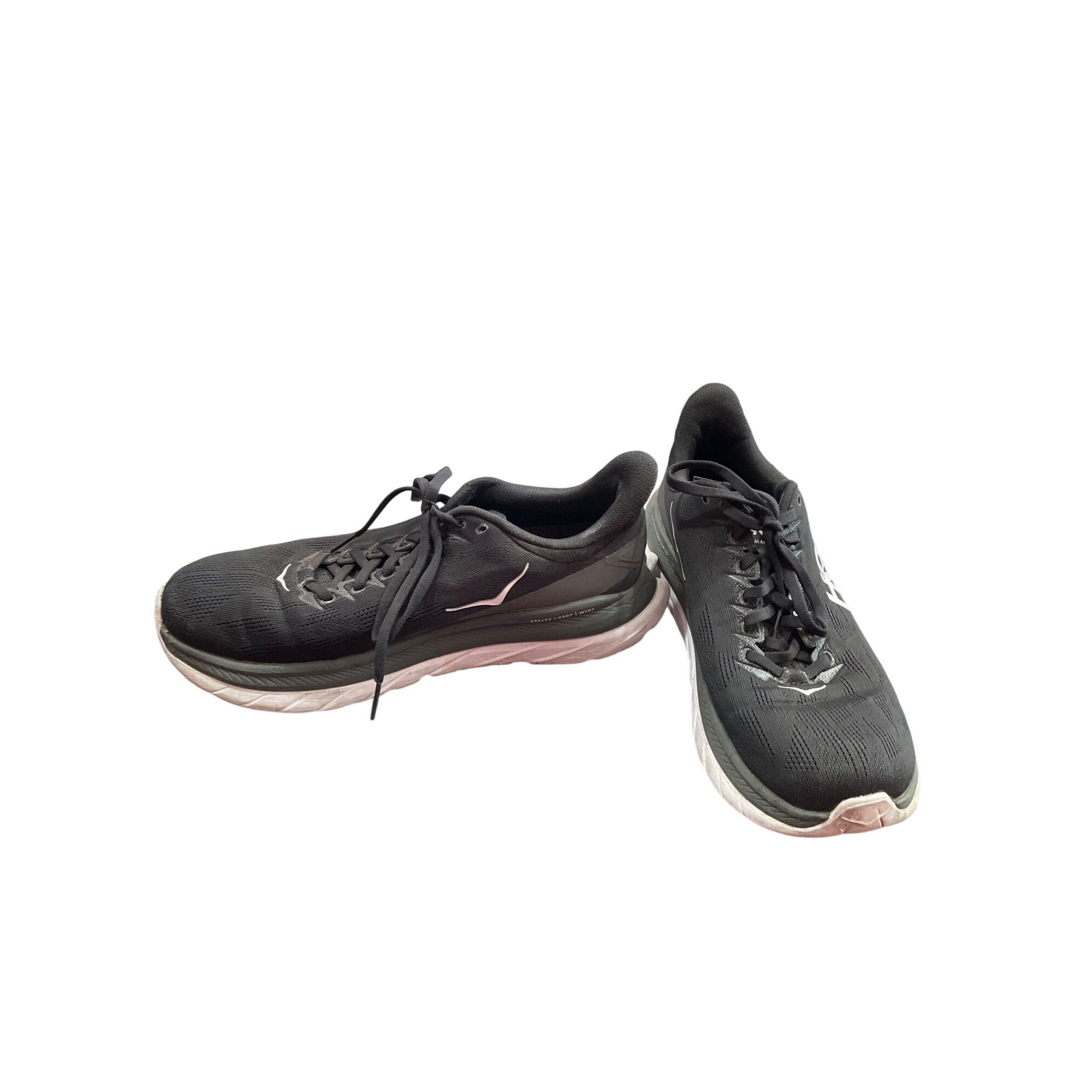 Hoka Hoka Mach 4 Profly Mens black white running shoes Size 9.5B Size US 9.5 / EU 42-43 - 2 Thumbnail