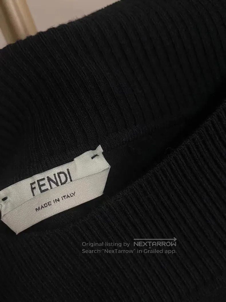 Fendi Fendi Crew Neck Knit Top Size XS / US 0-2 / IT 36-38 - 3 Thumbnail